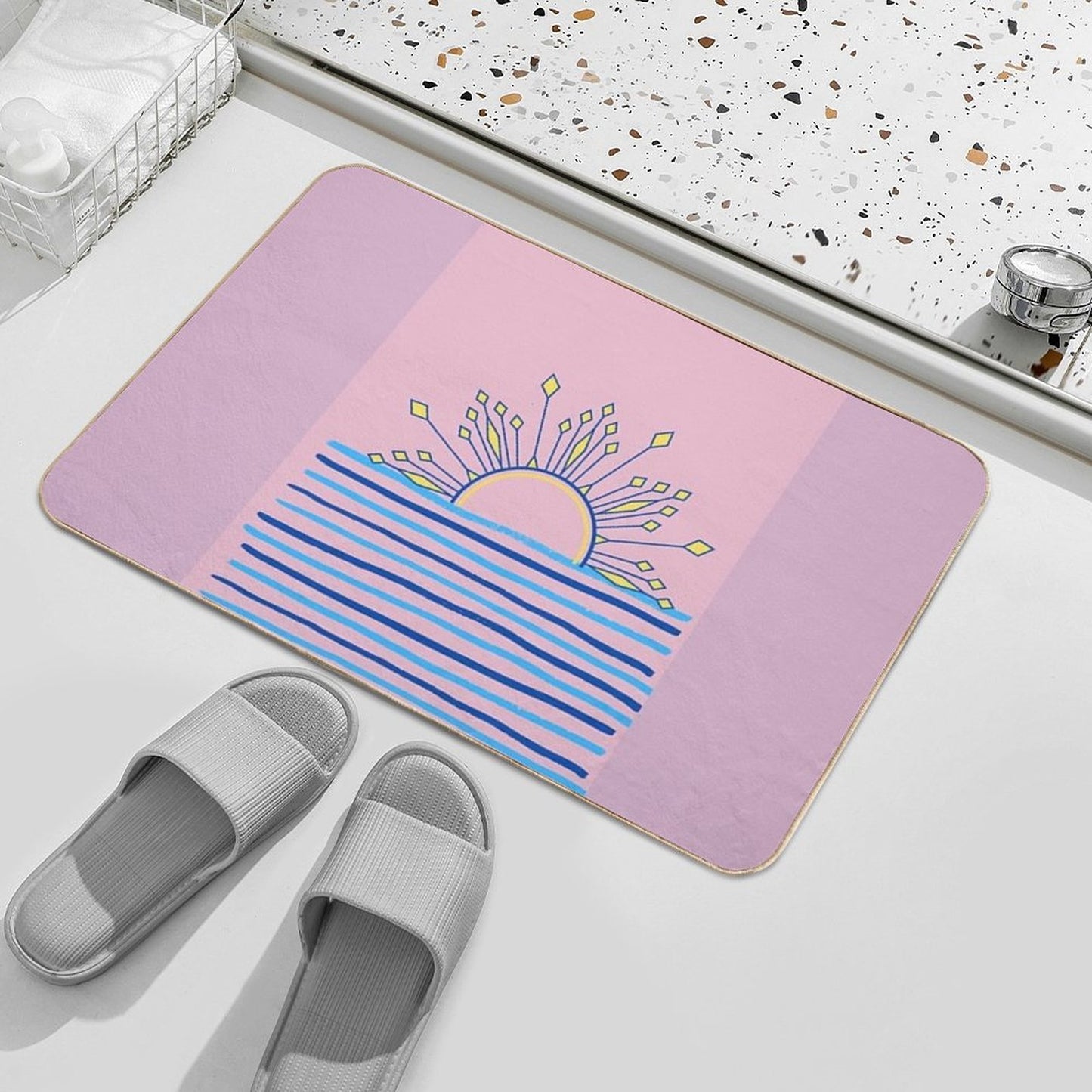 Golden Rising Odorless Bath Mat