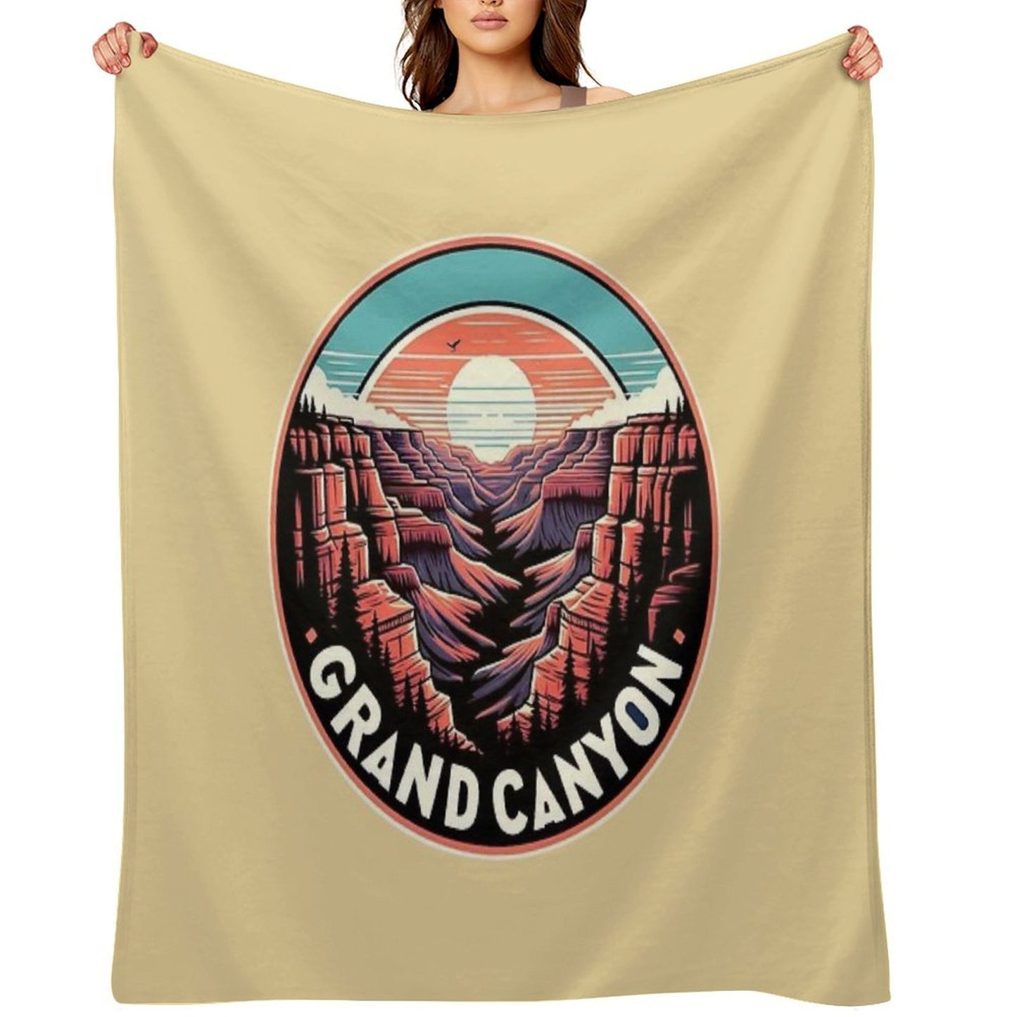 Grand Canyon Eco-conscious Throw Blanket