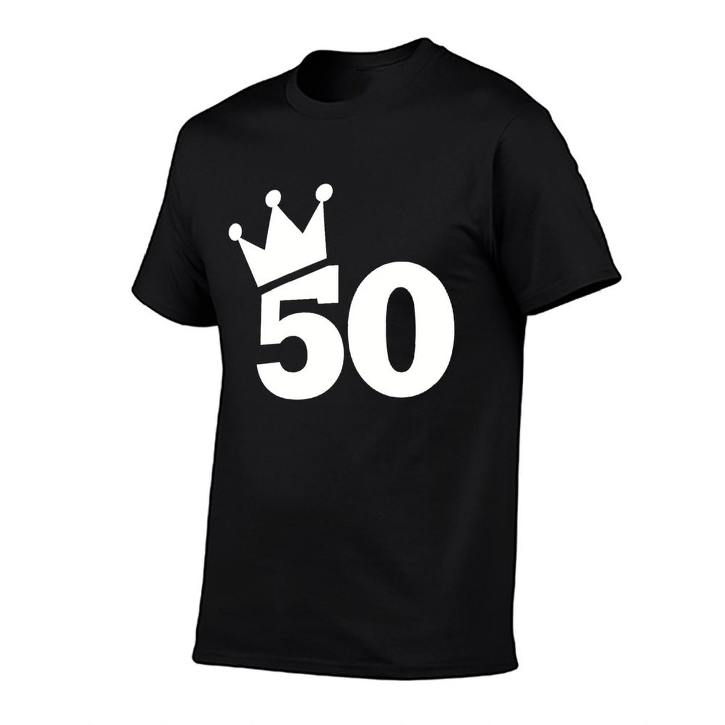 50th Birthday Crown Moisture-wicking T-Shirt
