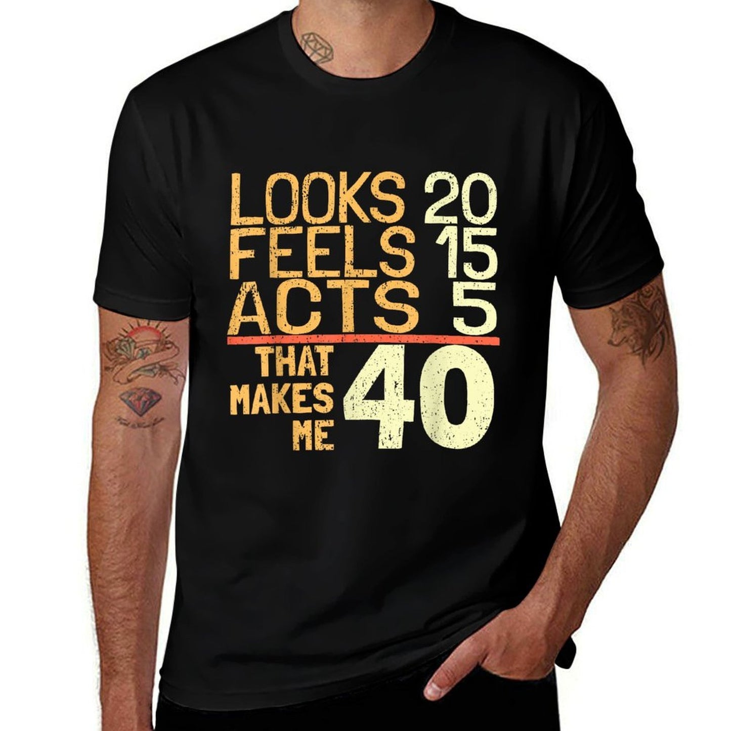 Hilarious 40th Birthday Idea I 40 Years Breathable T-Shirt