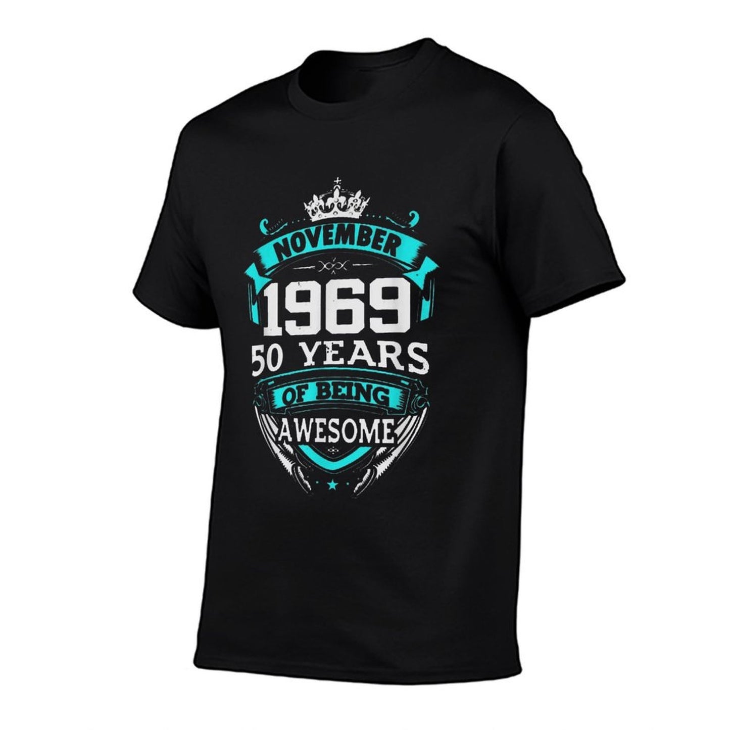 November 1969 50 Years of Being Awesome 50th Birthday Party Odor-resistant T-Shirt