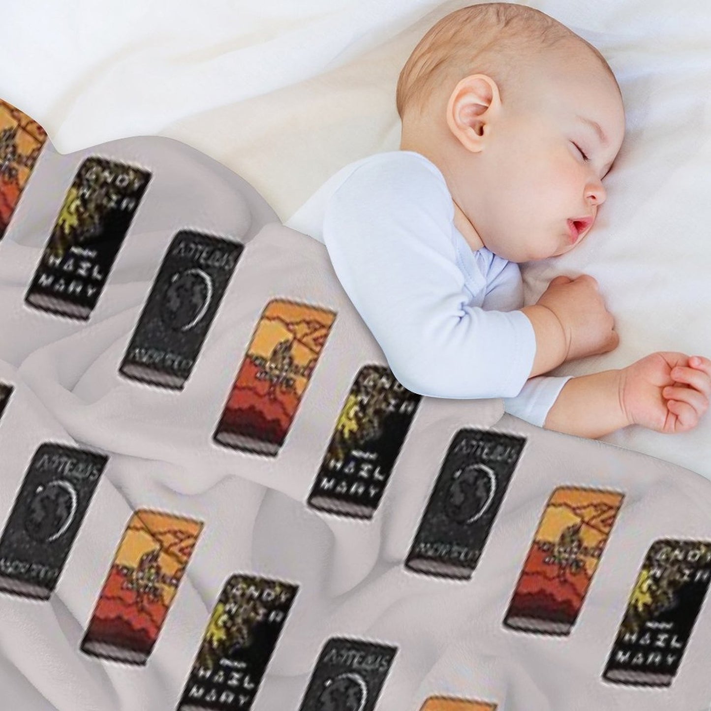 Andy Weir Books Machine-washable Throw Blanket