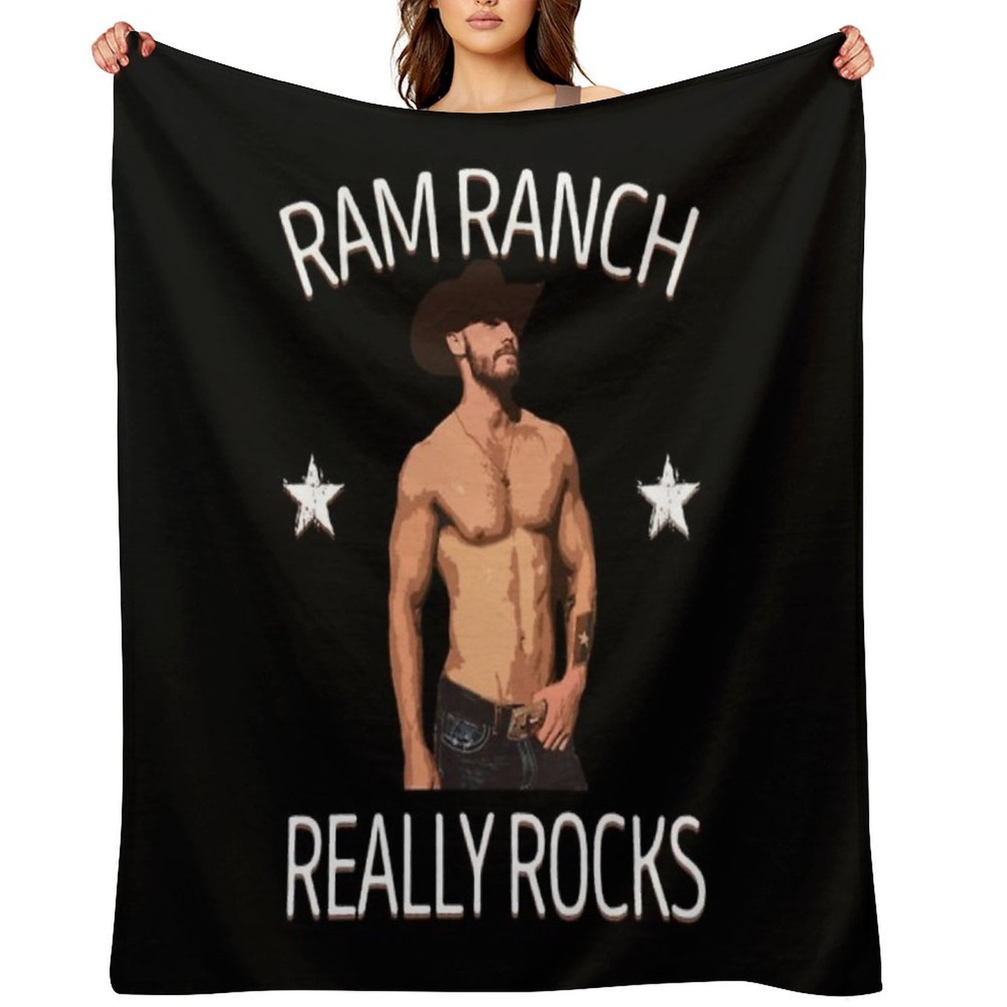 Ram Ranch T-ShirtRam Ranch Really Rocks Durable Throw Blanket