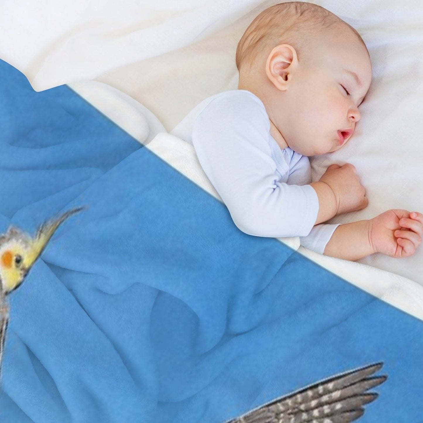Rise And Shine (Cockatiels) Shrink-resistant Throw Blanket
