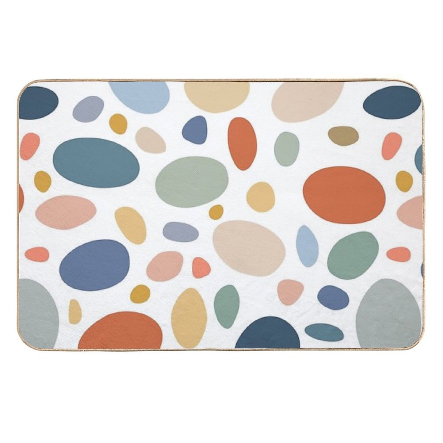 Pebble Palette Dirt-Trapping Bath Mat