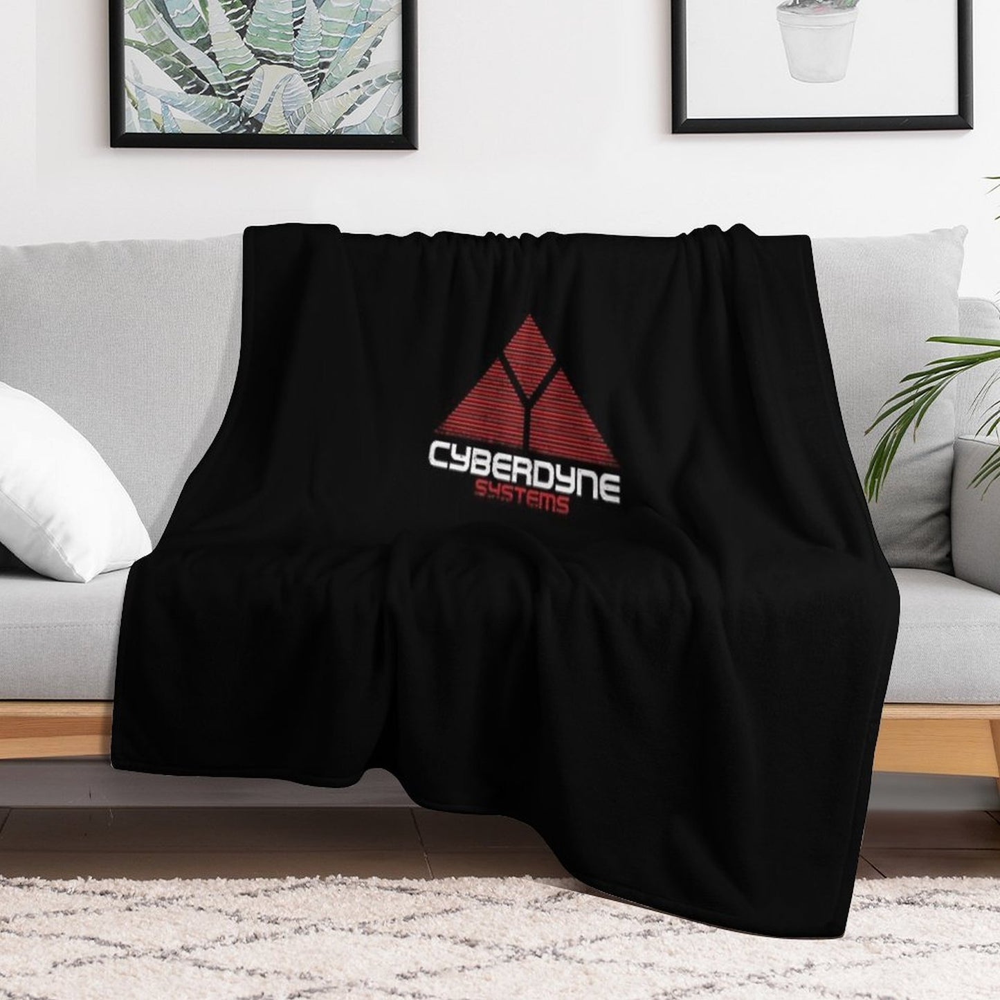 Cyberdyne Systems - The Terminator Easy Care Throw Blanket