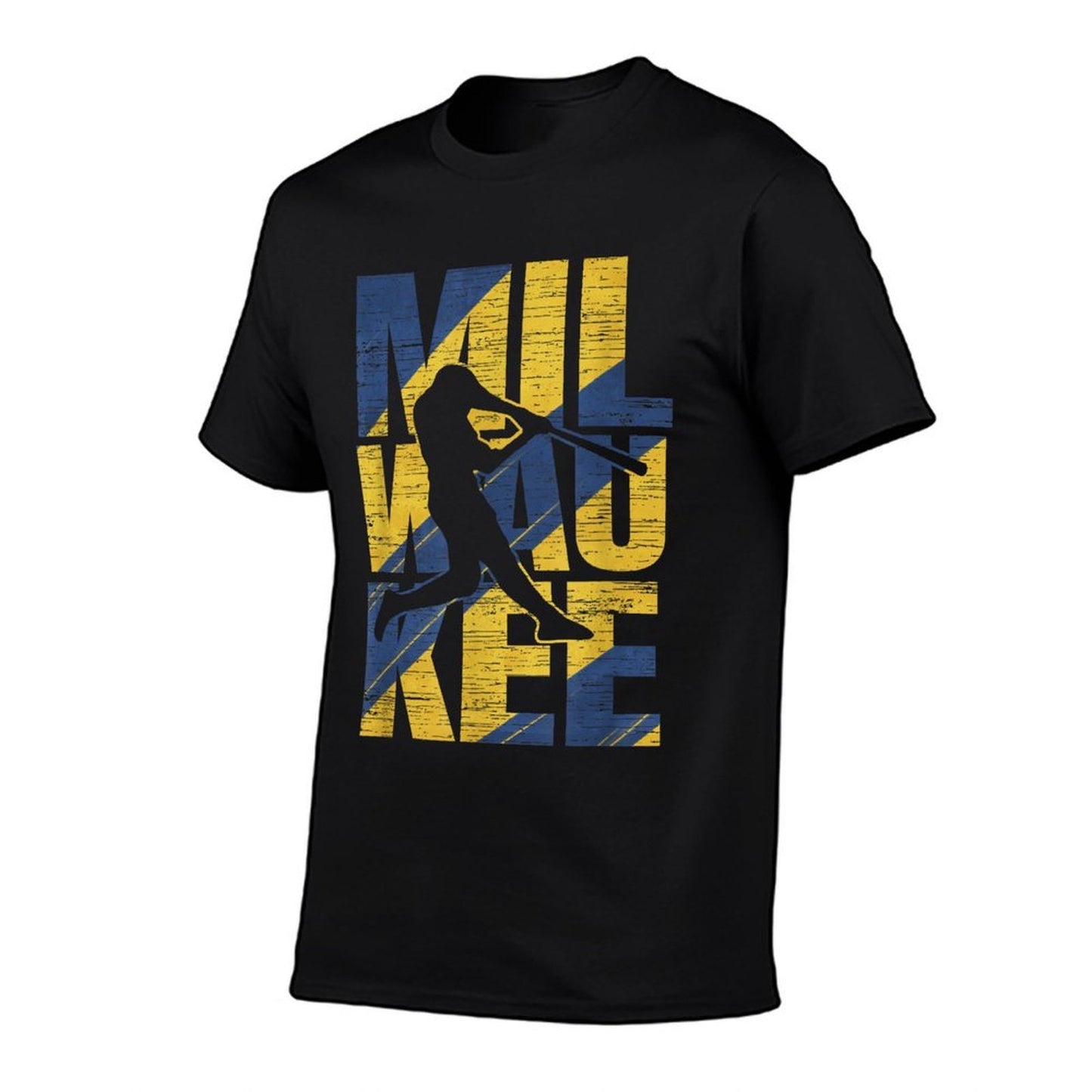 Milwaukee Baseball Home Run Game Day Heathered Texture T-Shirt