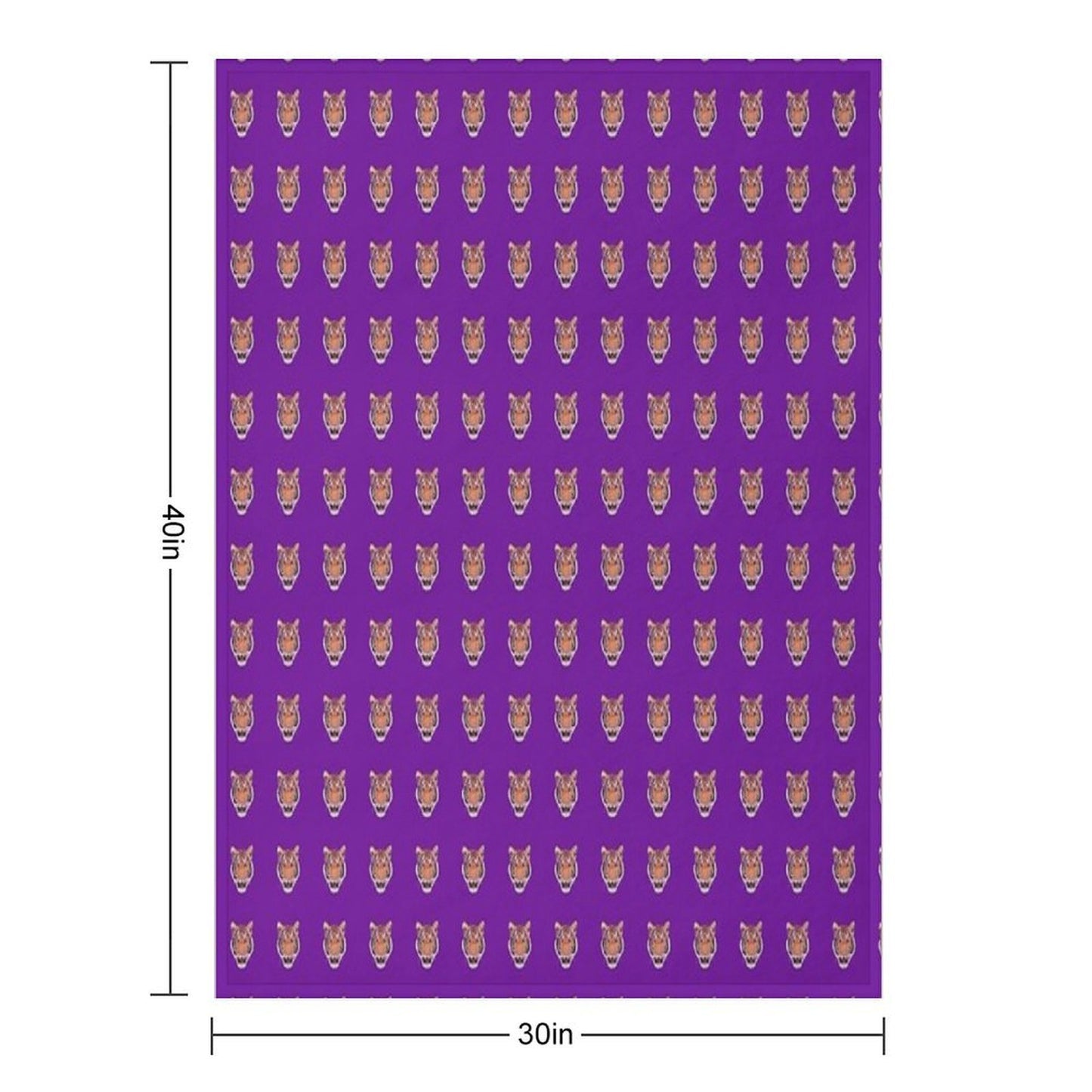 Tiger Gift-ready Throw Blanket