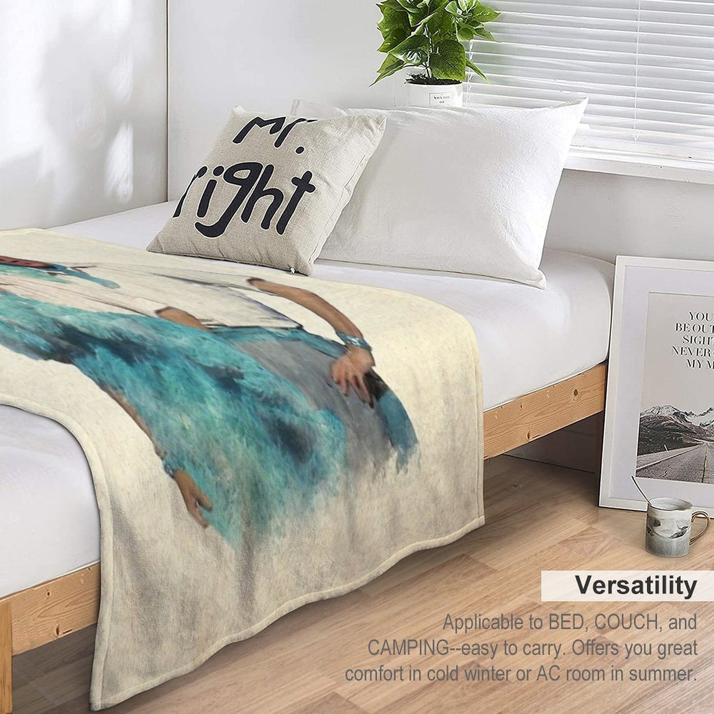 Reprise (Sisters) - Watercolor Versatility Throw Blanket