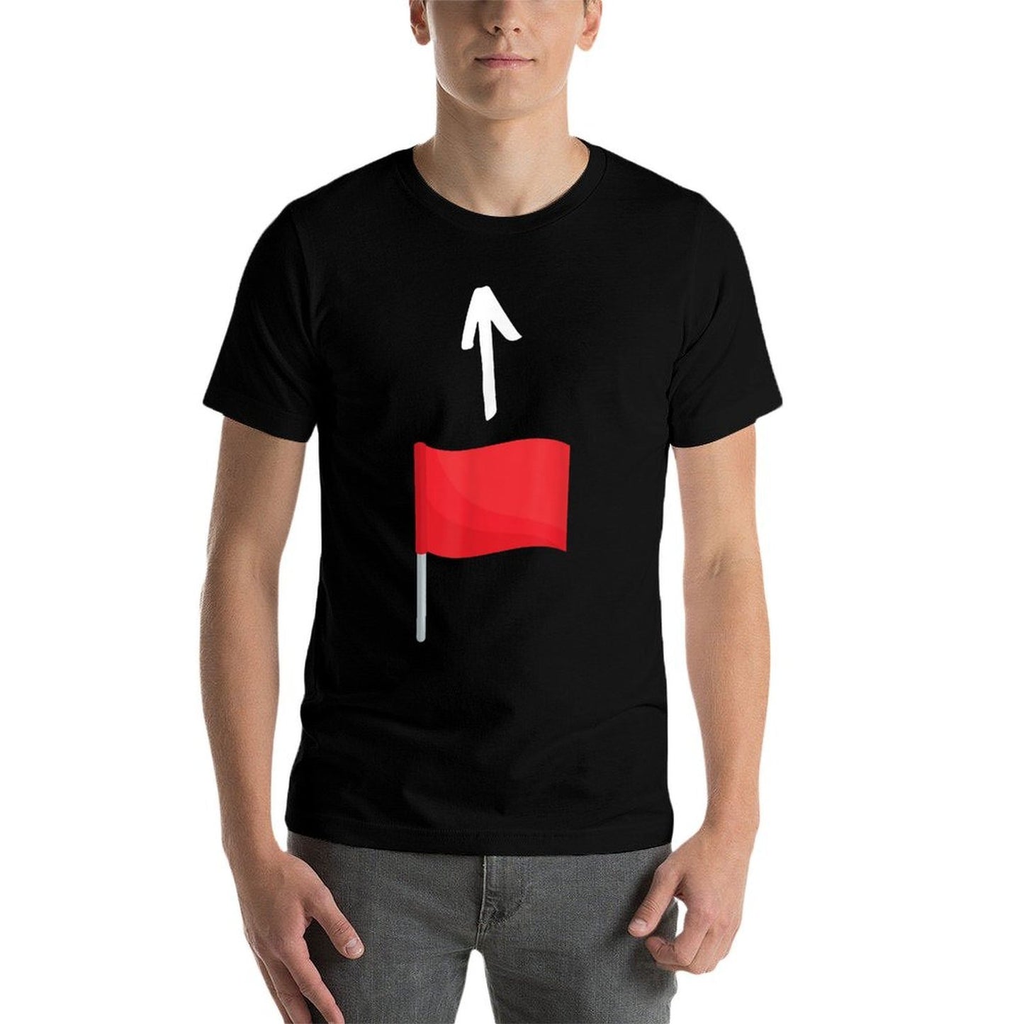 Funny Red And Toxic Traits Reds Graphic-printed T-Shirt