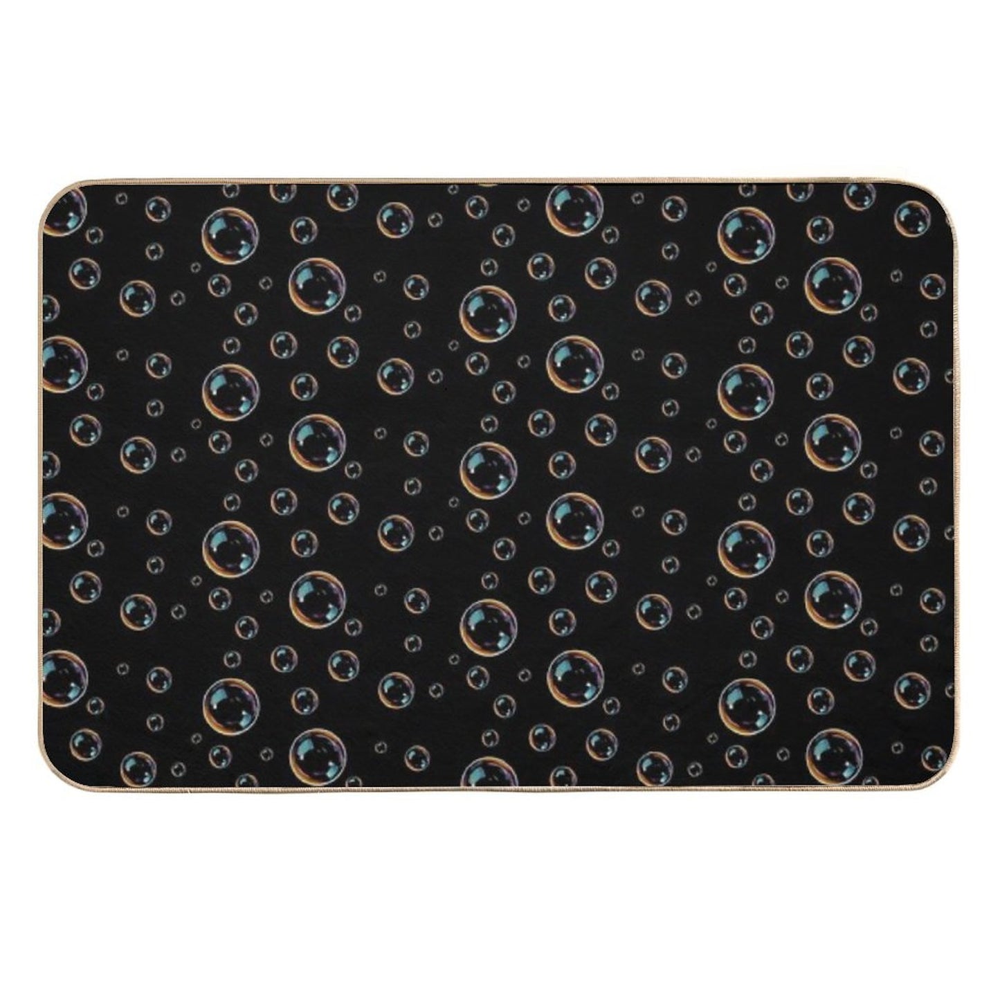 Bubbles Rapid-Drying Bath Mat