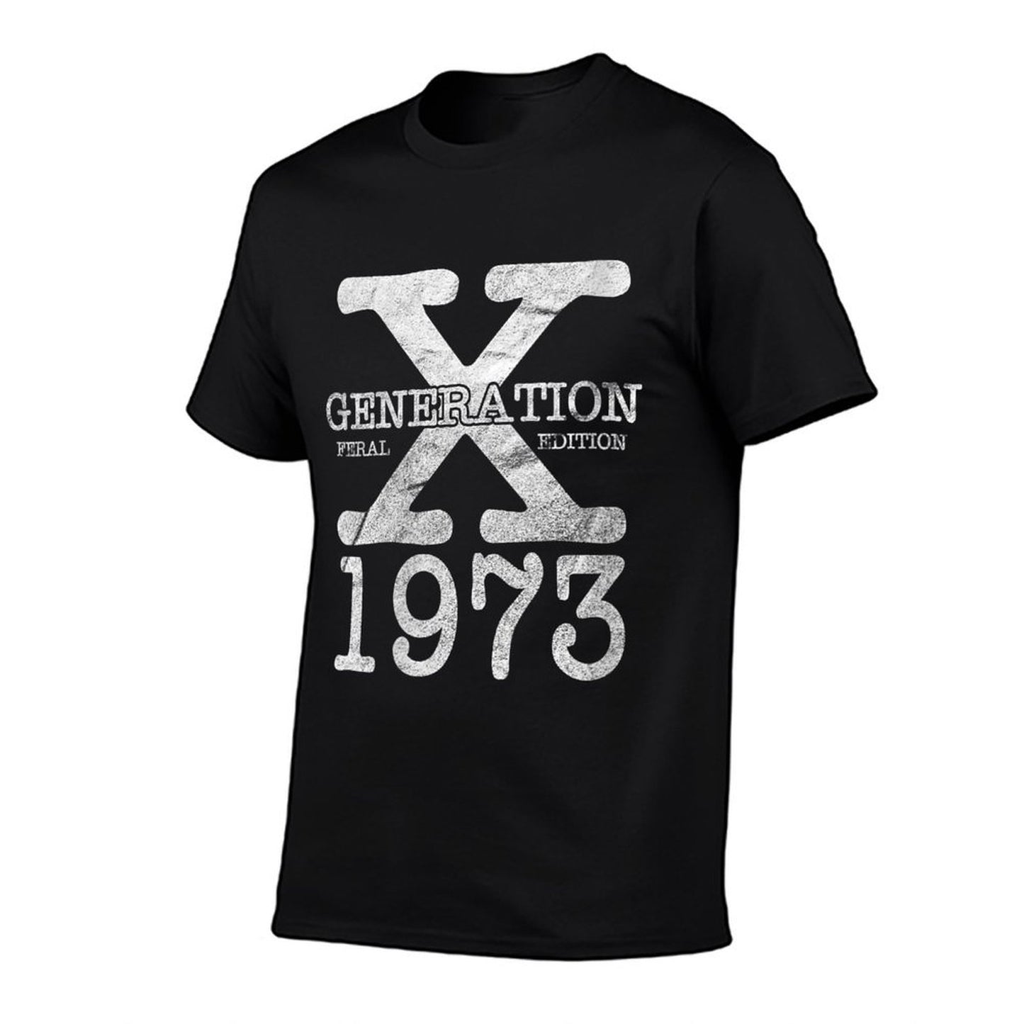 Womens Gen X 1973 Feral Edition Gen Xer Born 1973 Retro Vintage  Moisture-wicking T-Shirt