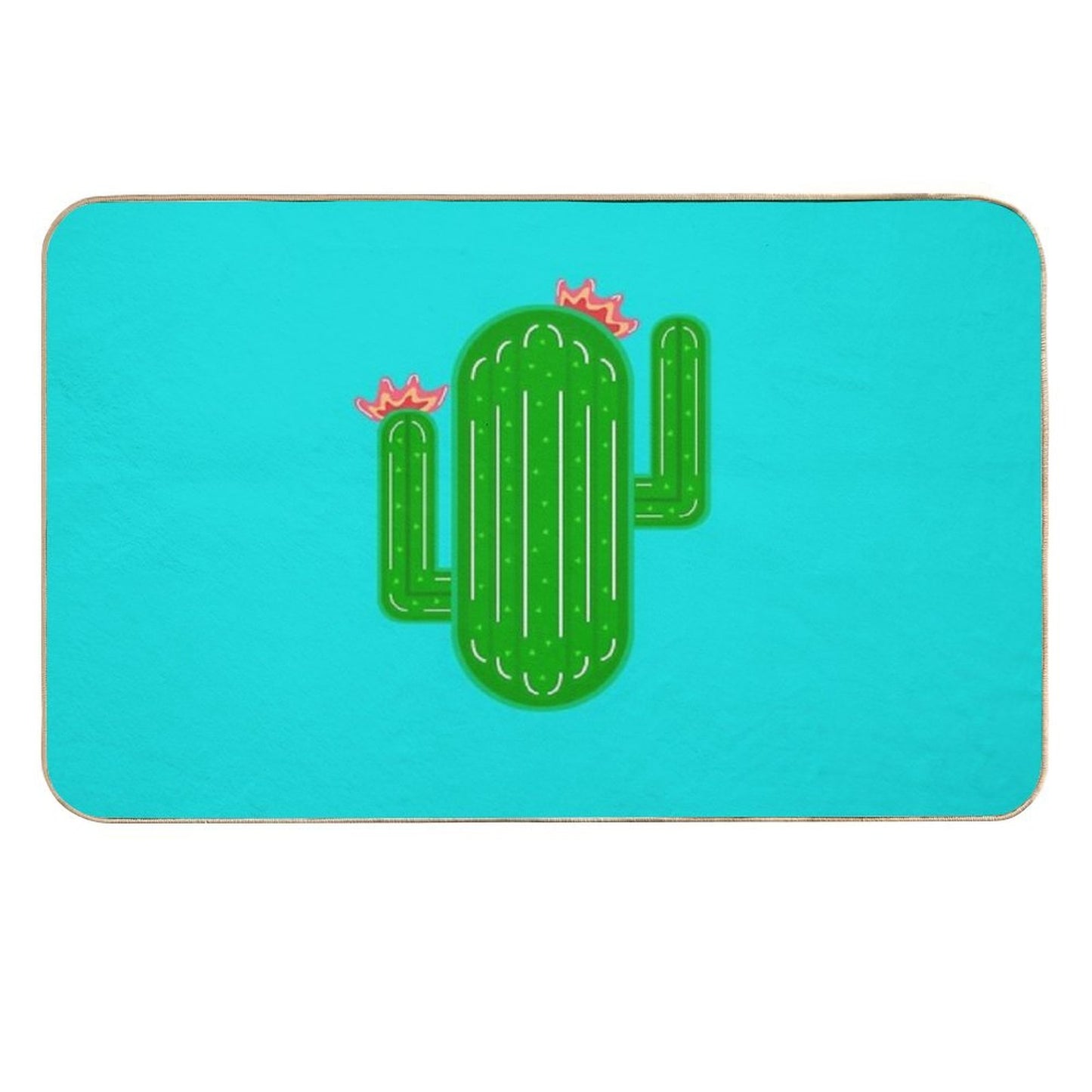 Cactus Pool Float Durable Bath Mat