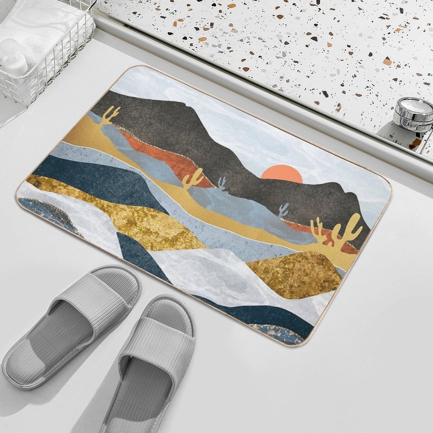 Desert Cold Rapid-Drying Bath Mat