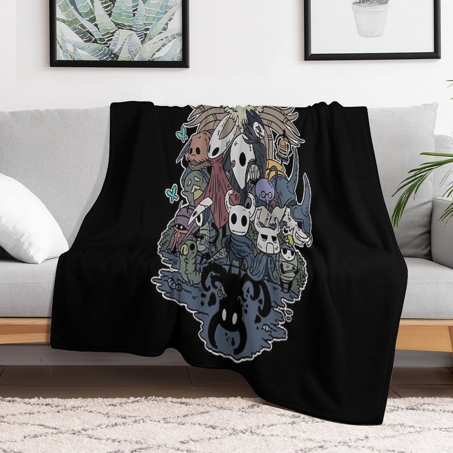 Hollow Party Gift-ready Throw Blanket