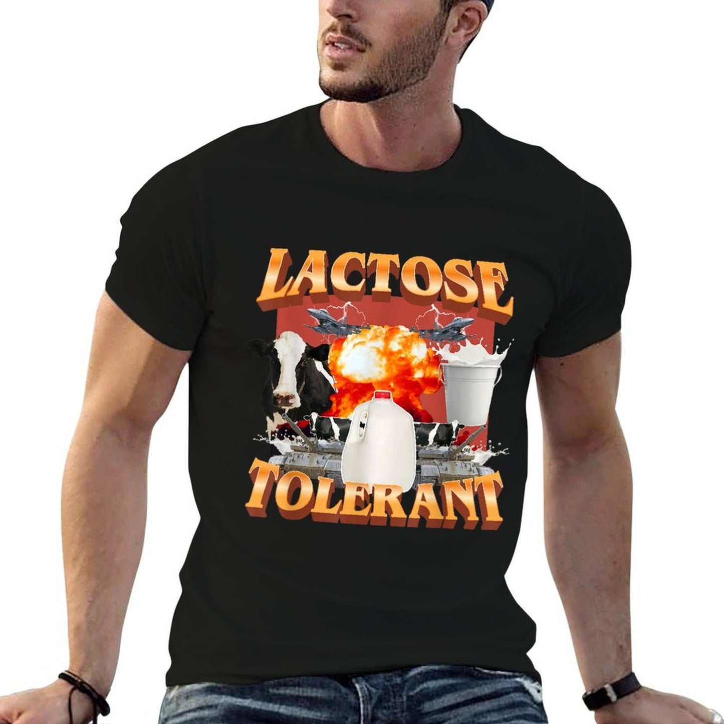 Lactose Tolerant Funny Trending Meme Classic T-Shirt