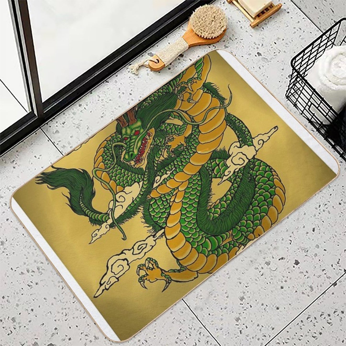 Traditional Shenron Absorbent Bath Mat