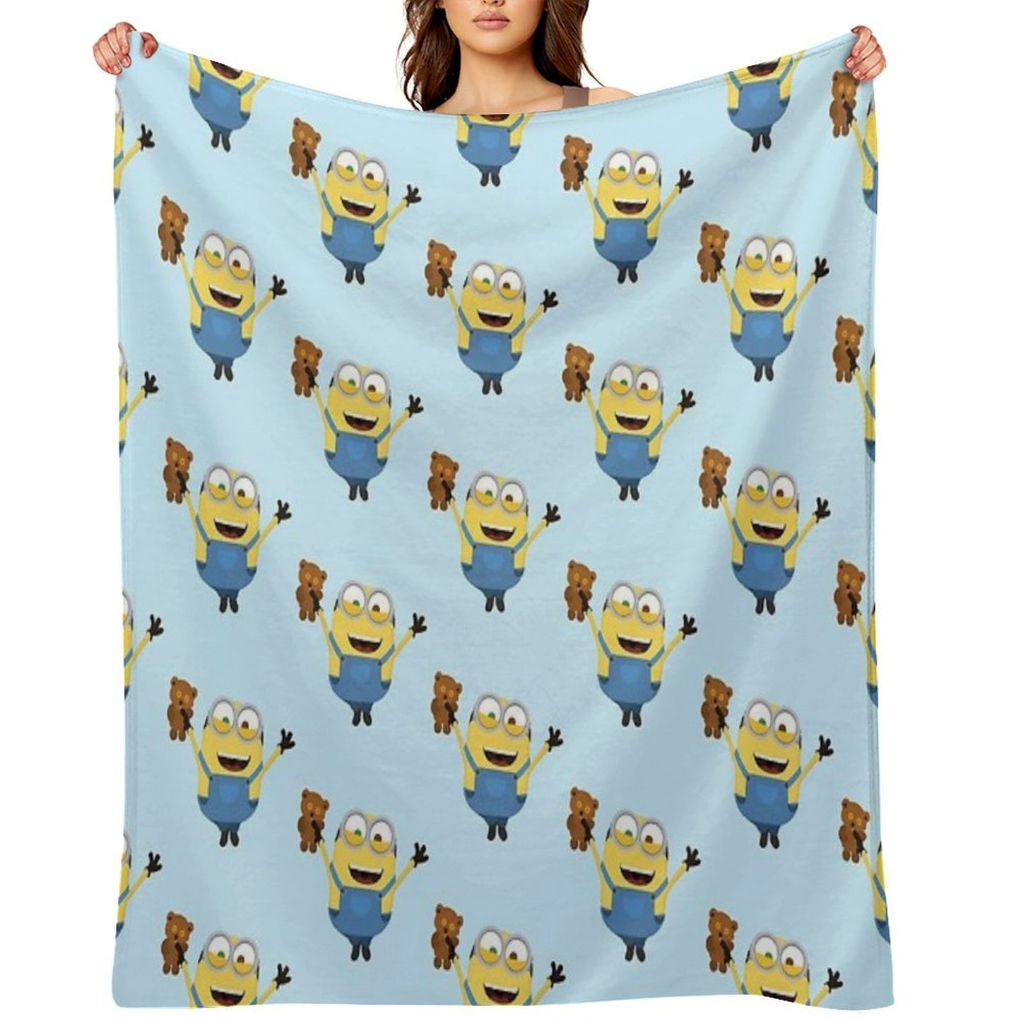 Bob Minion Sustainable Throw Blanket