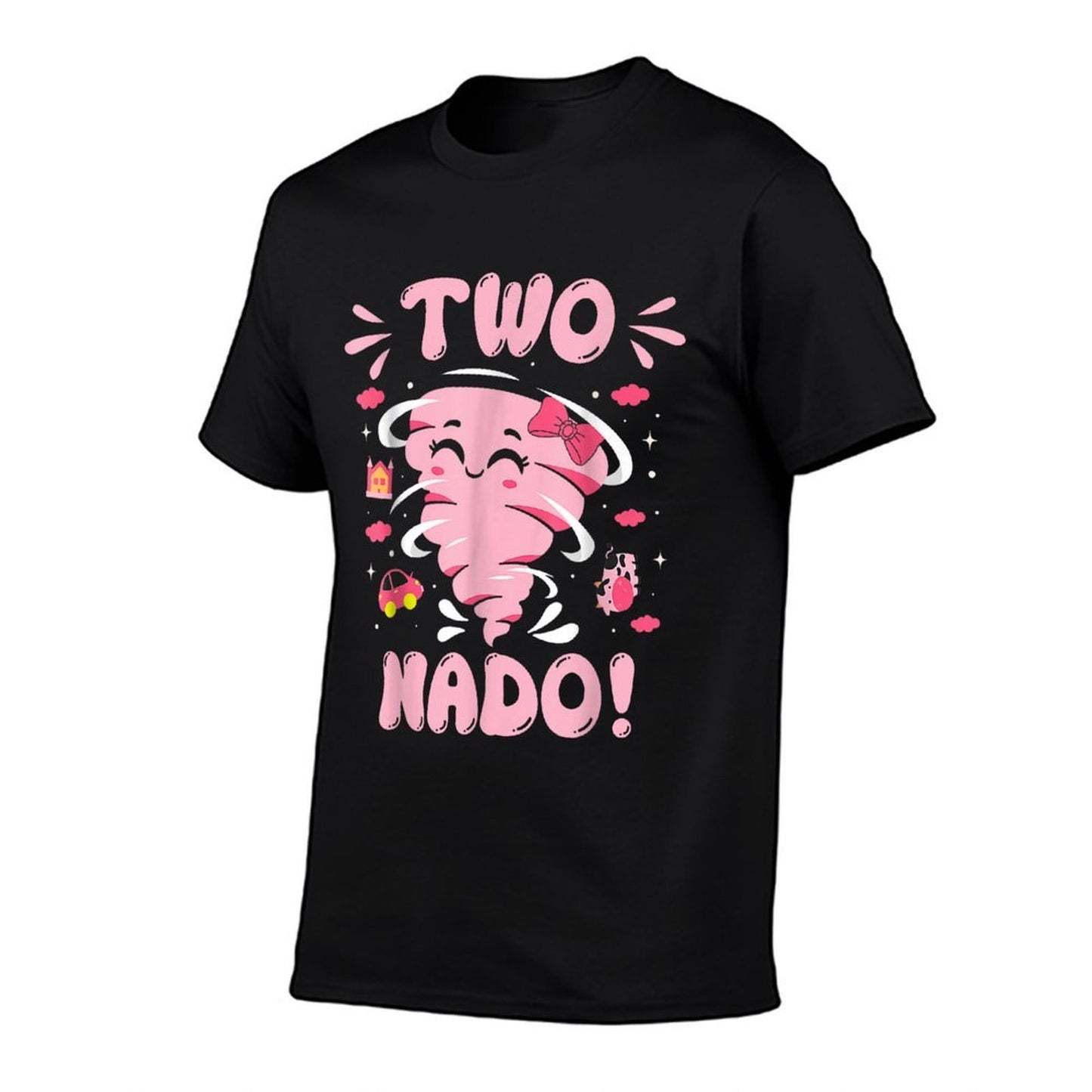 Tornado 2 Year Old Girl Birthday Two Nado 2nd Bday Party Versatile T-Shirt