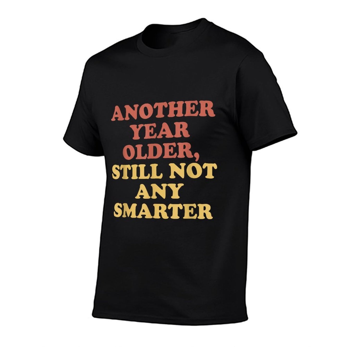 Old Men & Women Funny Saying for 40th 50th 60th Birthday Oversized Silhouette T-Shirt