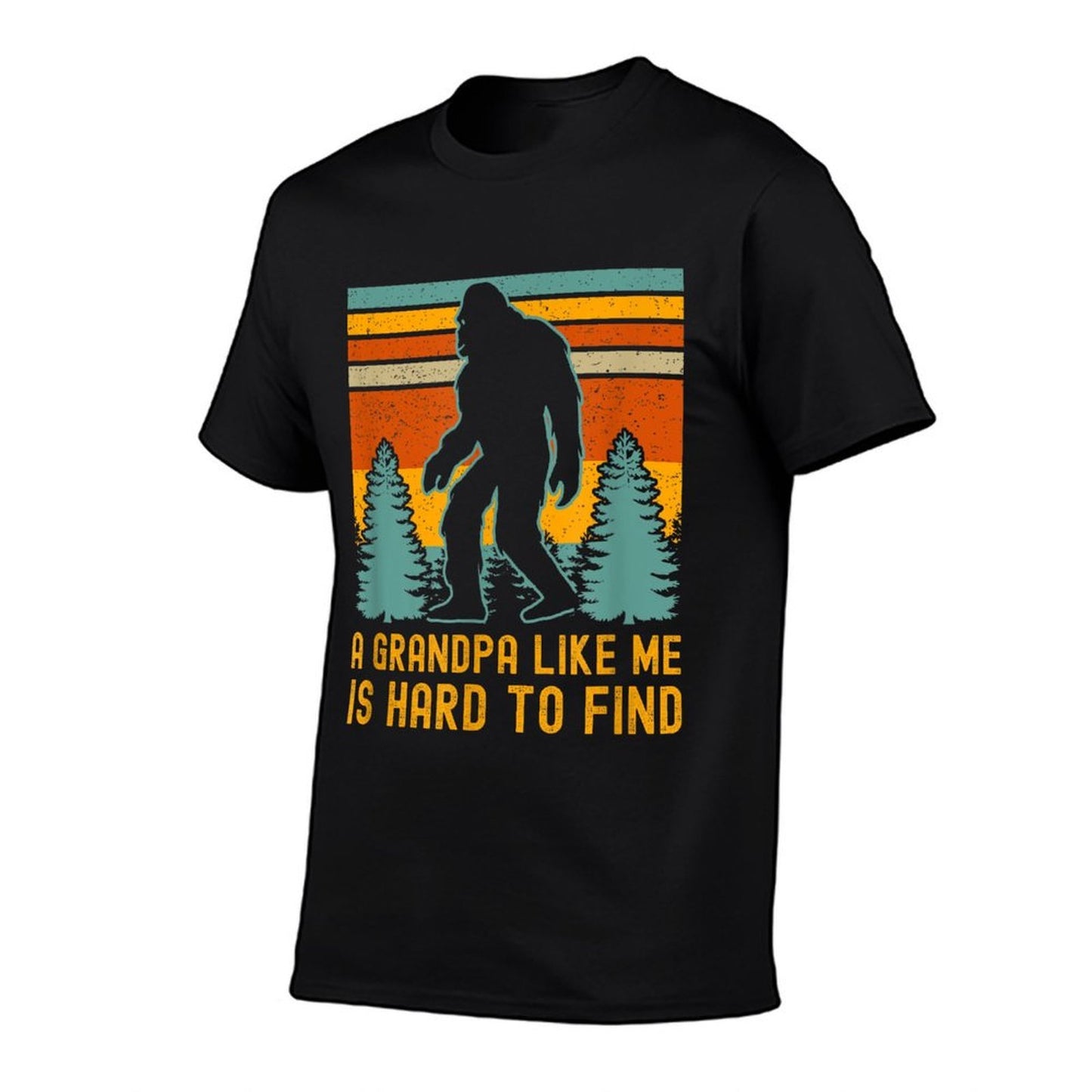 A Grandpa Like Me Is Hard To Find, Bigfoot Grandpa Vintage-inspired T-Shirt