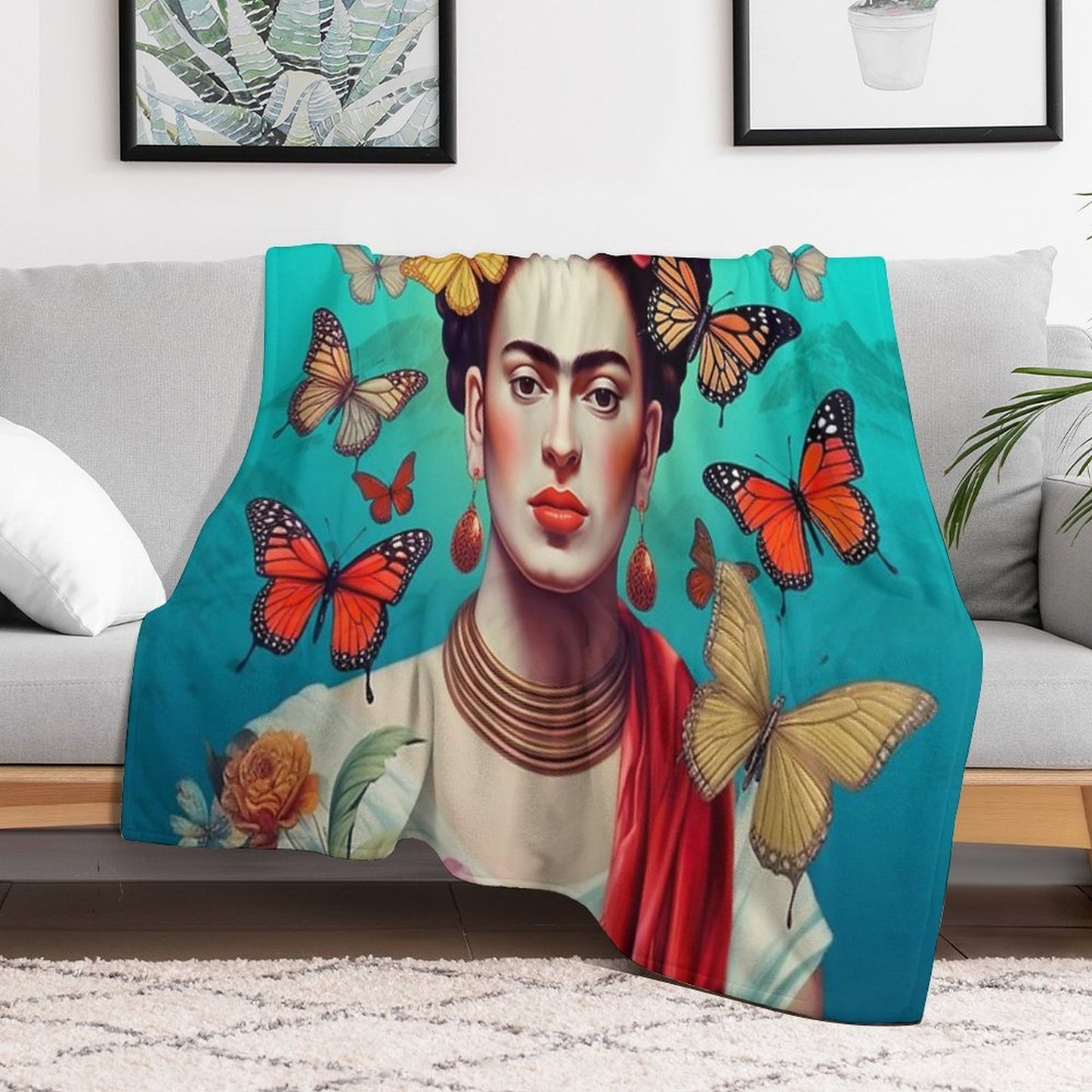 Frida Kahlo 4 Versatility Throw Blanket