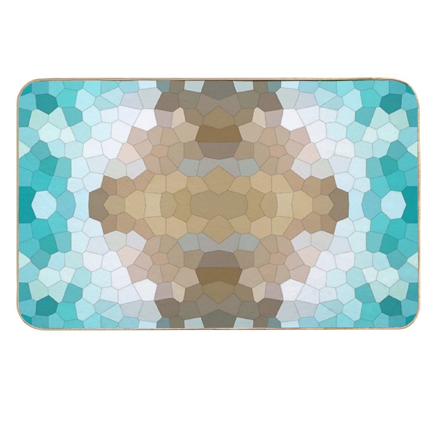 Sea Inspired Texture Absorbent Bath Mat