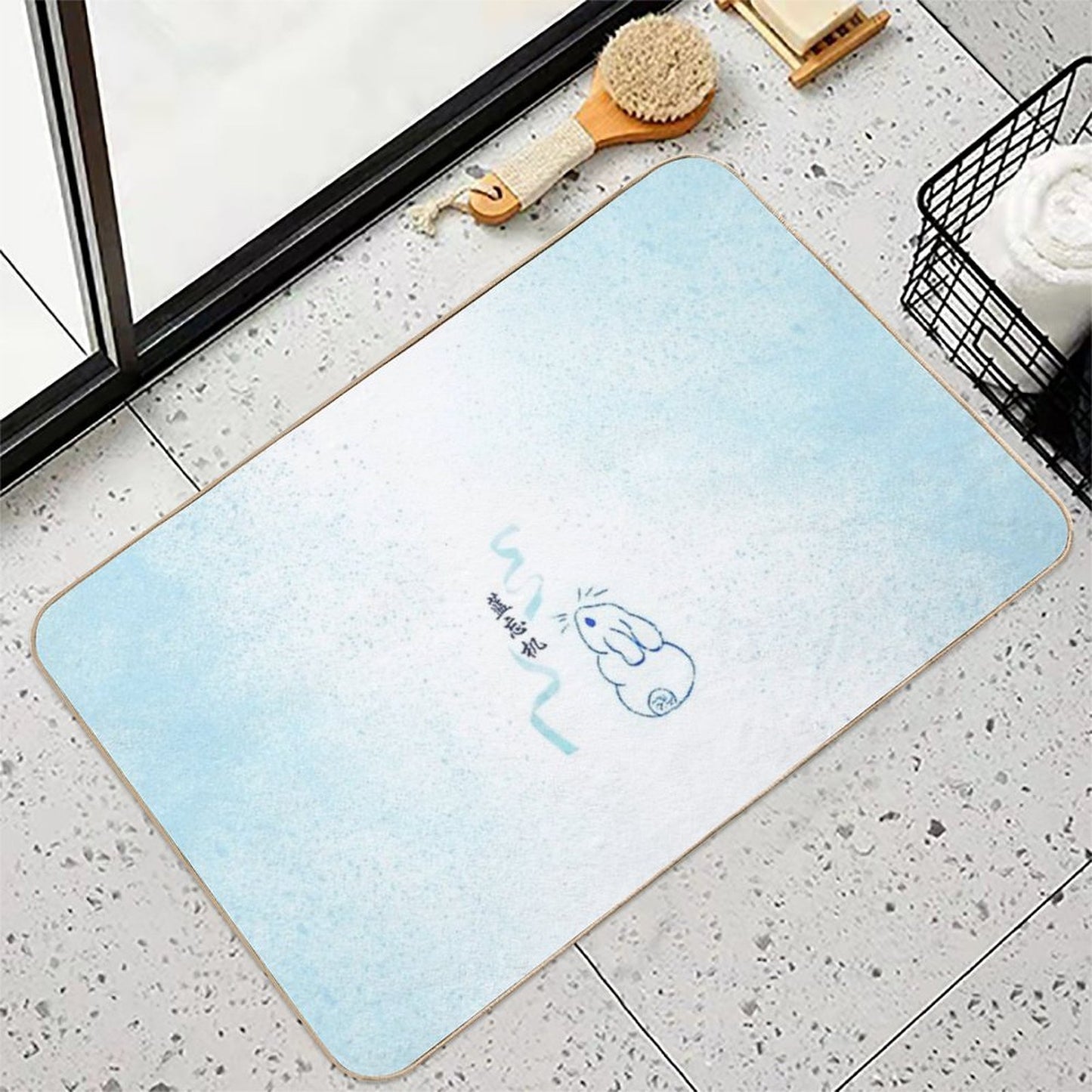 Lan Wangji (Lan Zhan) Odorless Bath Mat