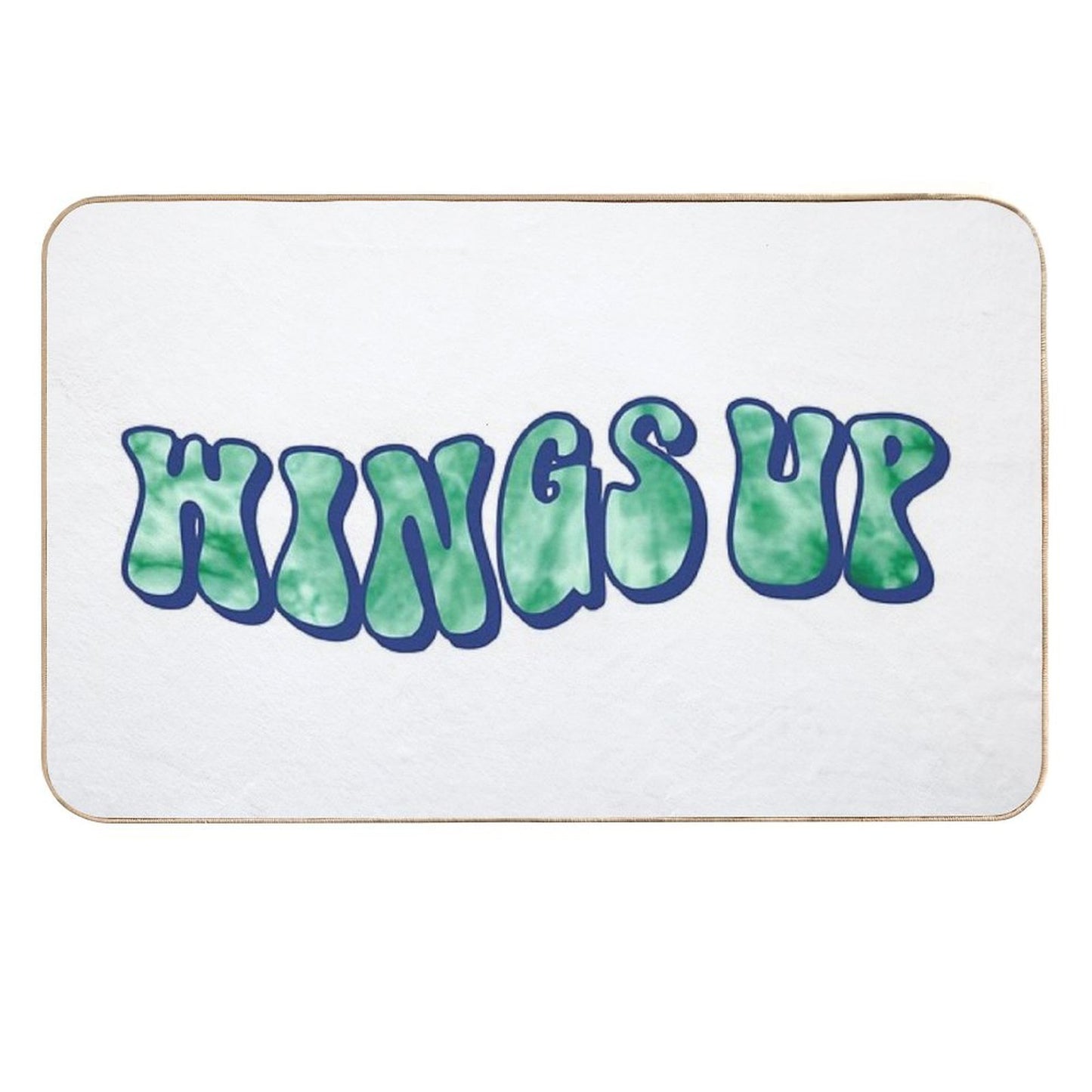 Fgcu Wings Up Durable Bath Mat