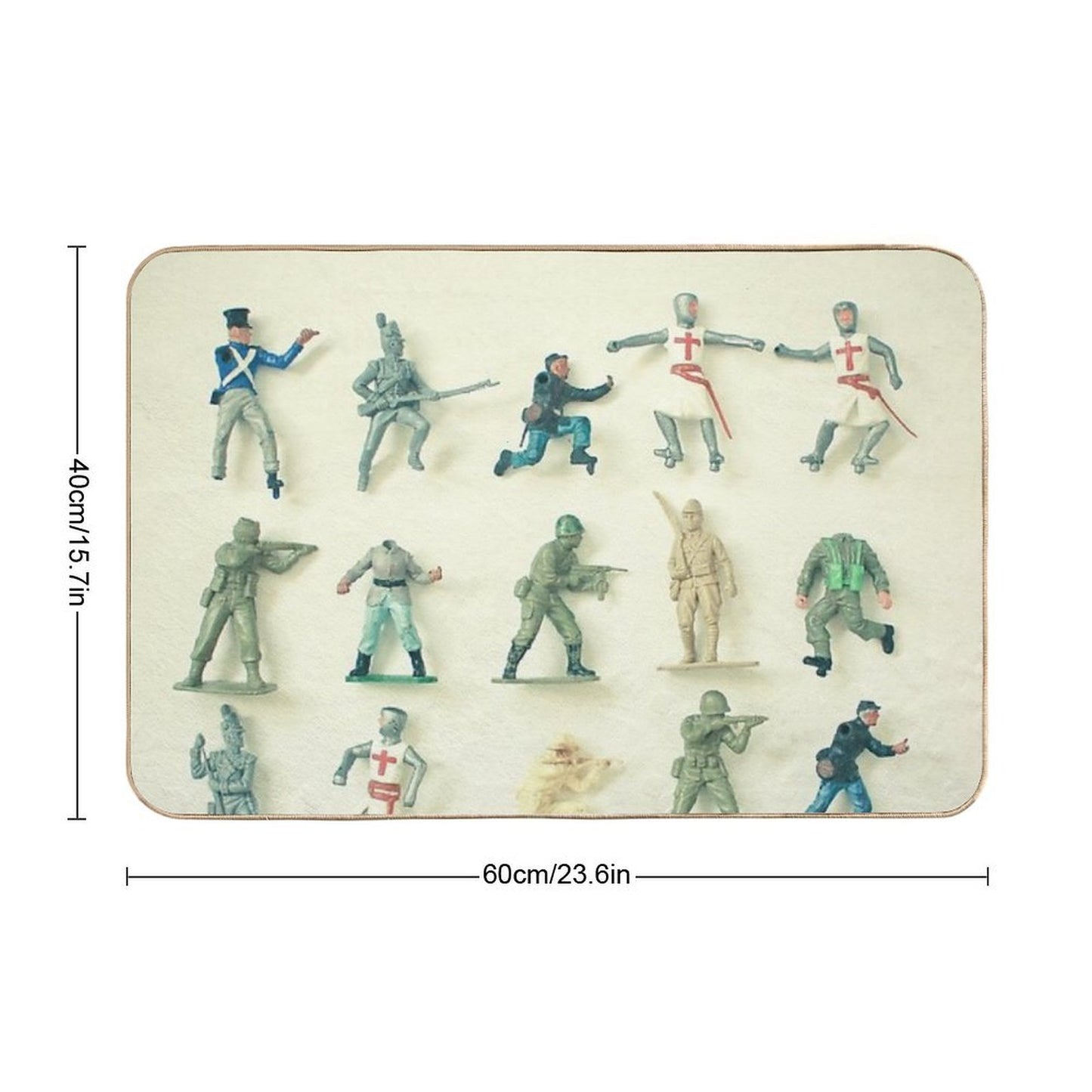 Broken Army Anti-Trip Bath Mat
