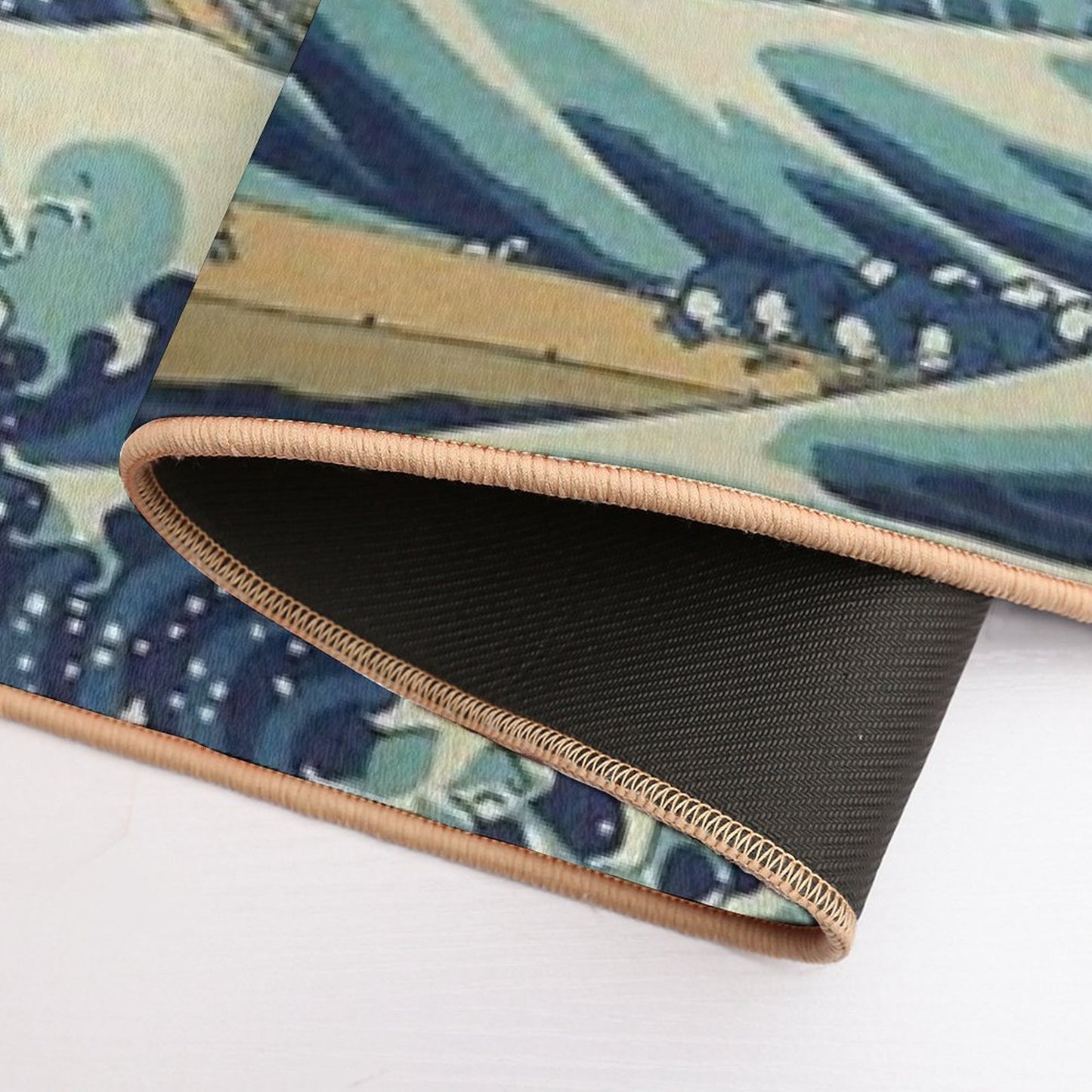 The Great Wave Off Kanagawa Anti-Trip Bath Mat
