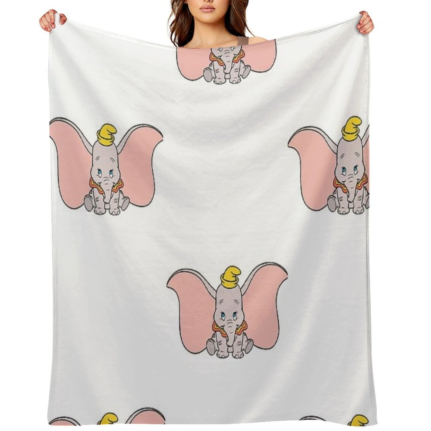 Dumbo Machine-washable Throw Blanket