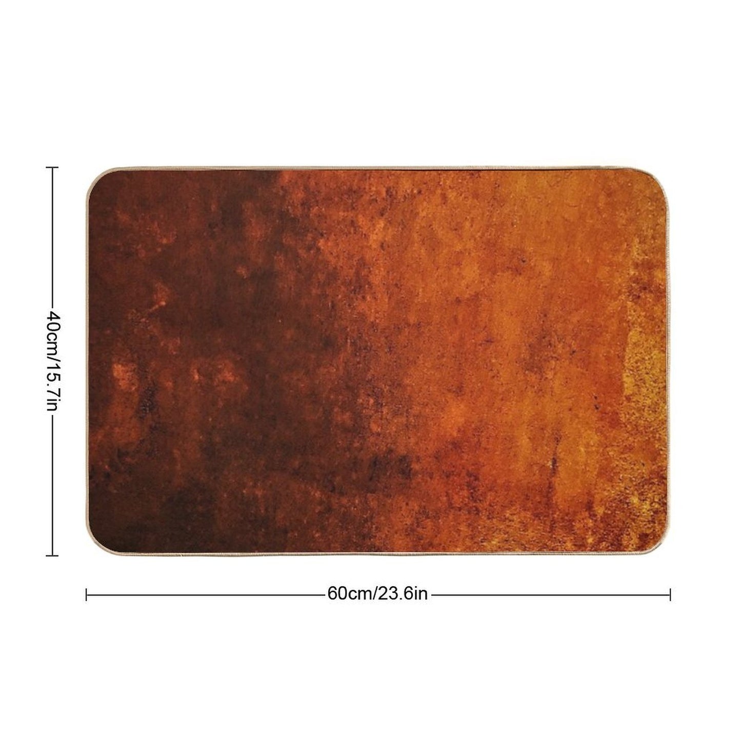Copper Plate High-Traffic Bath Mat