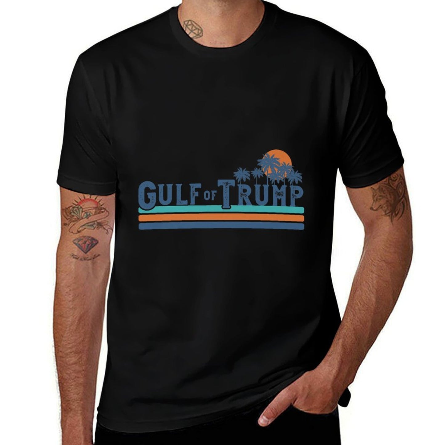 Trump America's Gulf of Trump President Trump Gulf of USA Premium Comfortable T-Shirt
