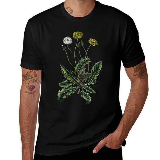 Womens Dandelion Botanical  Classic T-Shirt