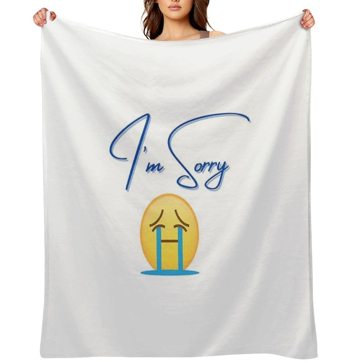 I'm Sorry Versatility Throw Blanket
