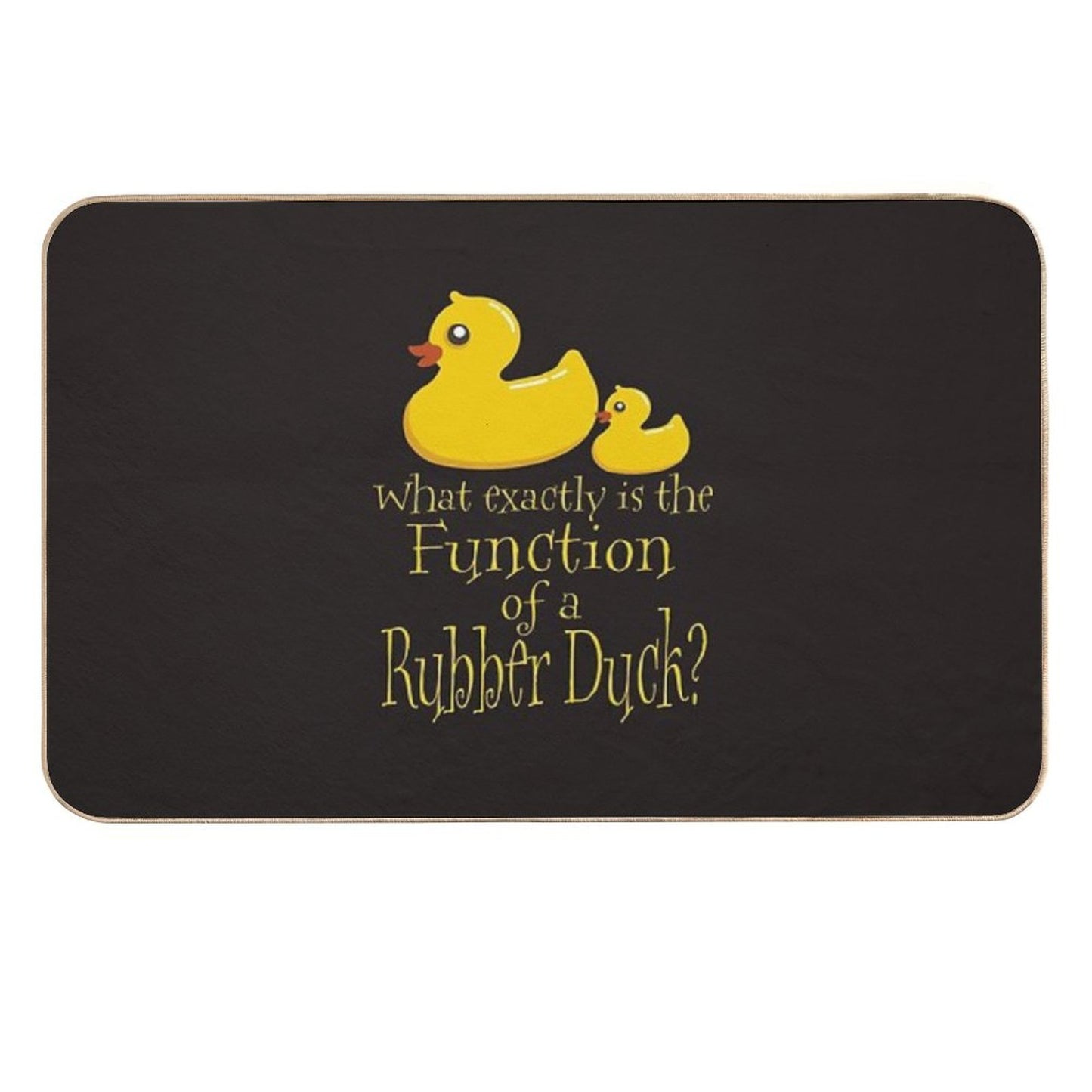 Rubber Ducky Easy Maintenance Bath Mat