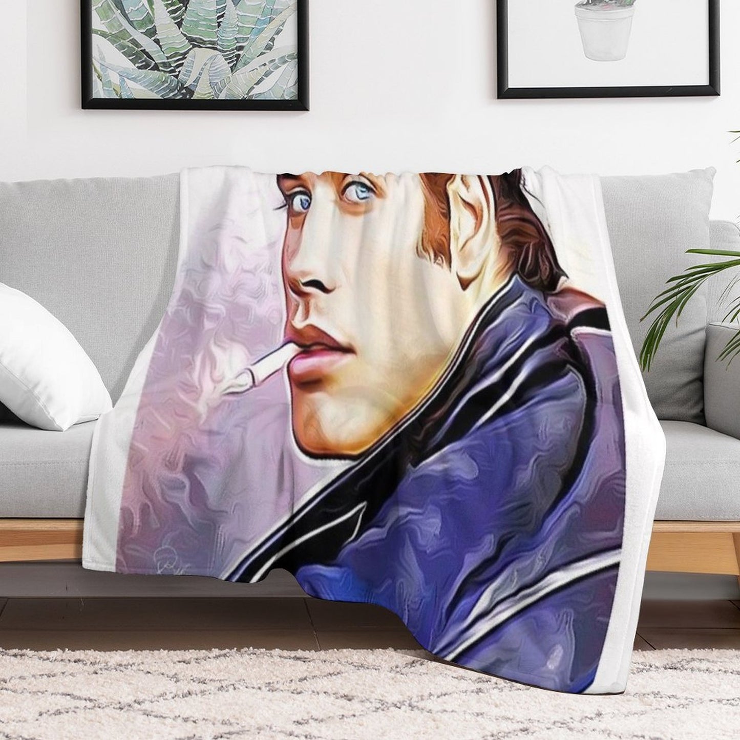 DANNY ZUKO John Travolta Durable Throw Blanket