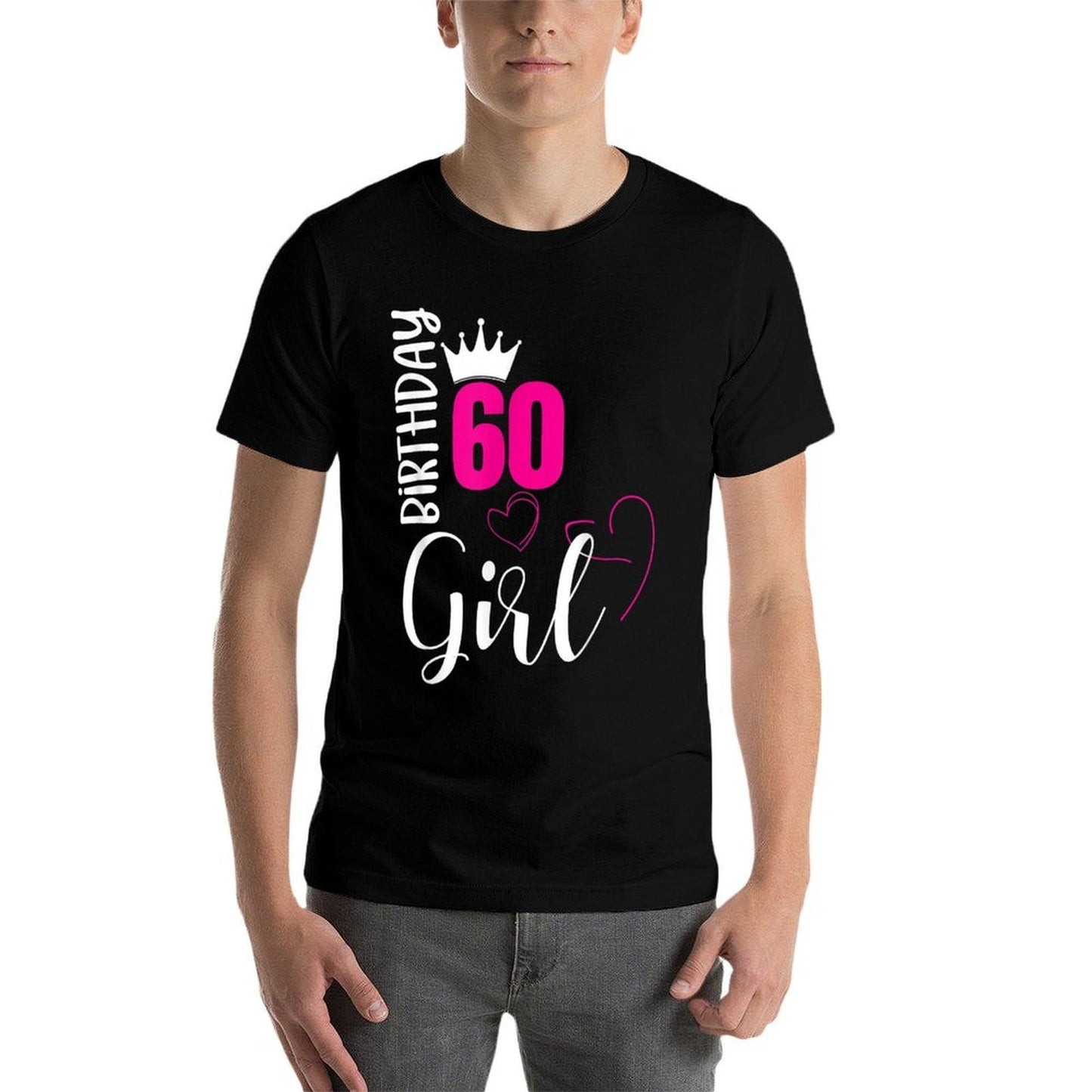 60 Birthday Girl Happy 60th Birthday Durable T-Shirt