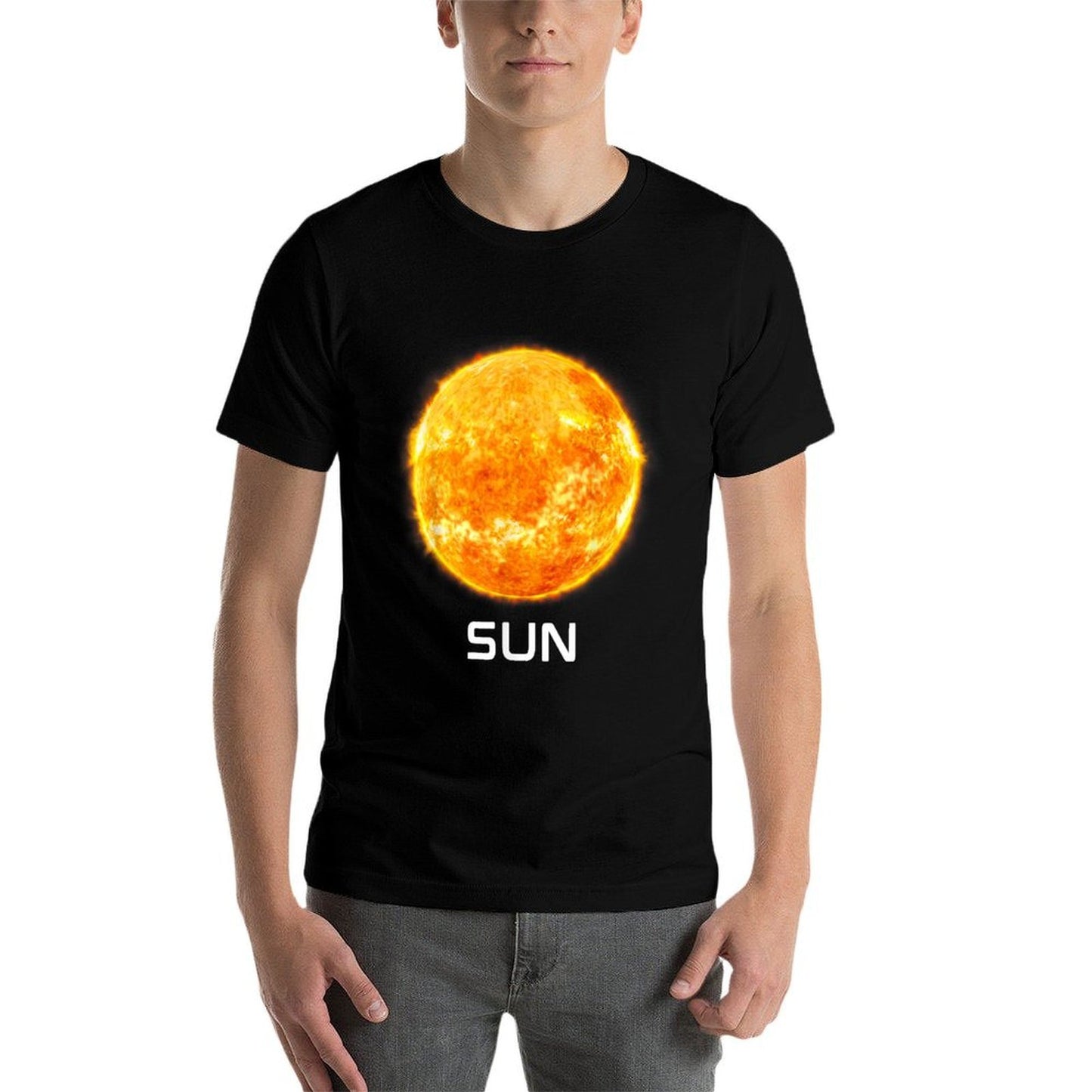 Solar System Planet Sun Outer Space  Versatile T-Shirt