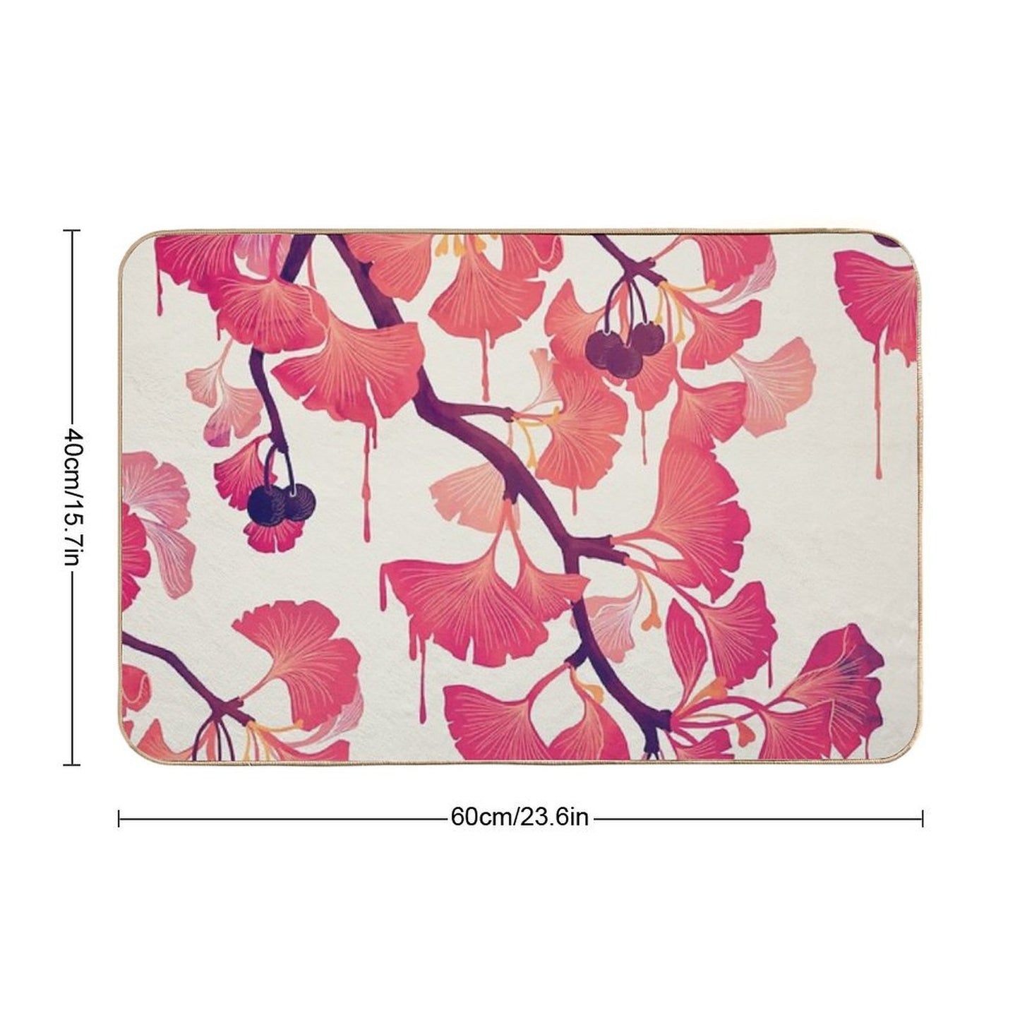 O Ginkgo High-Traffic Bath Mat