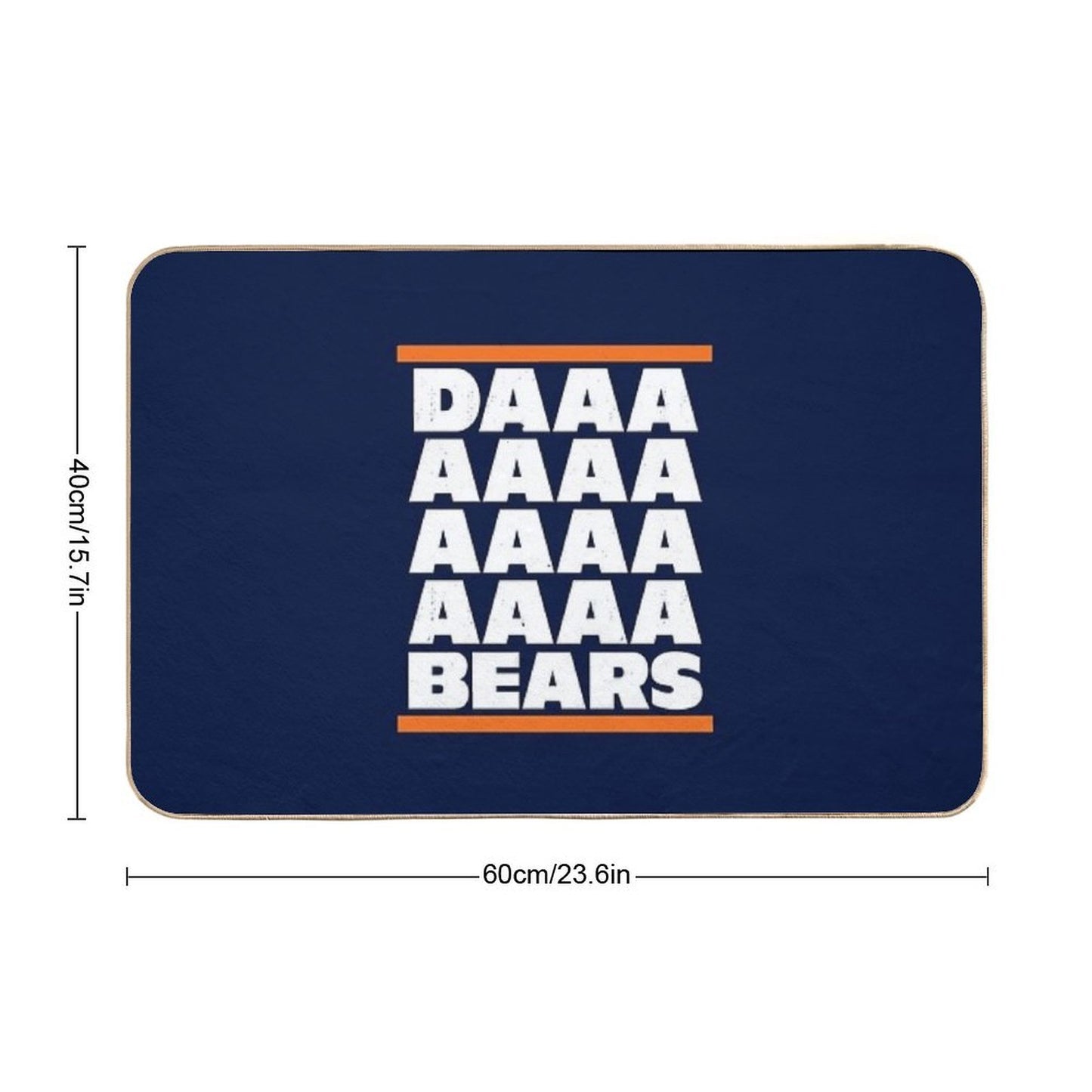 Daaaaaaaaaaa Bears Absorbent Bath Mat