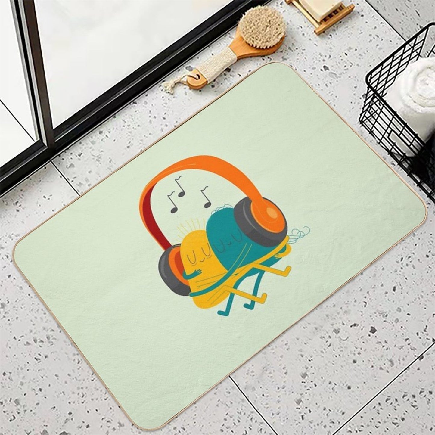 Love Song Durable Bath Mat