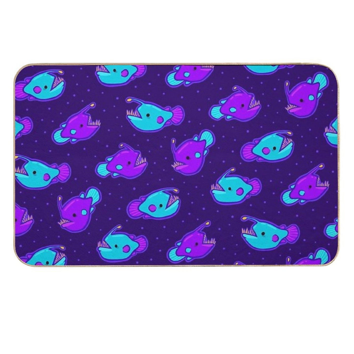 Angler Fish Odorless Bath Mat