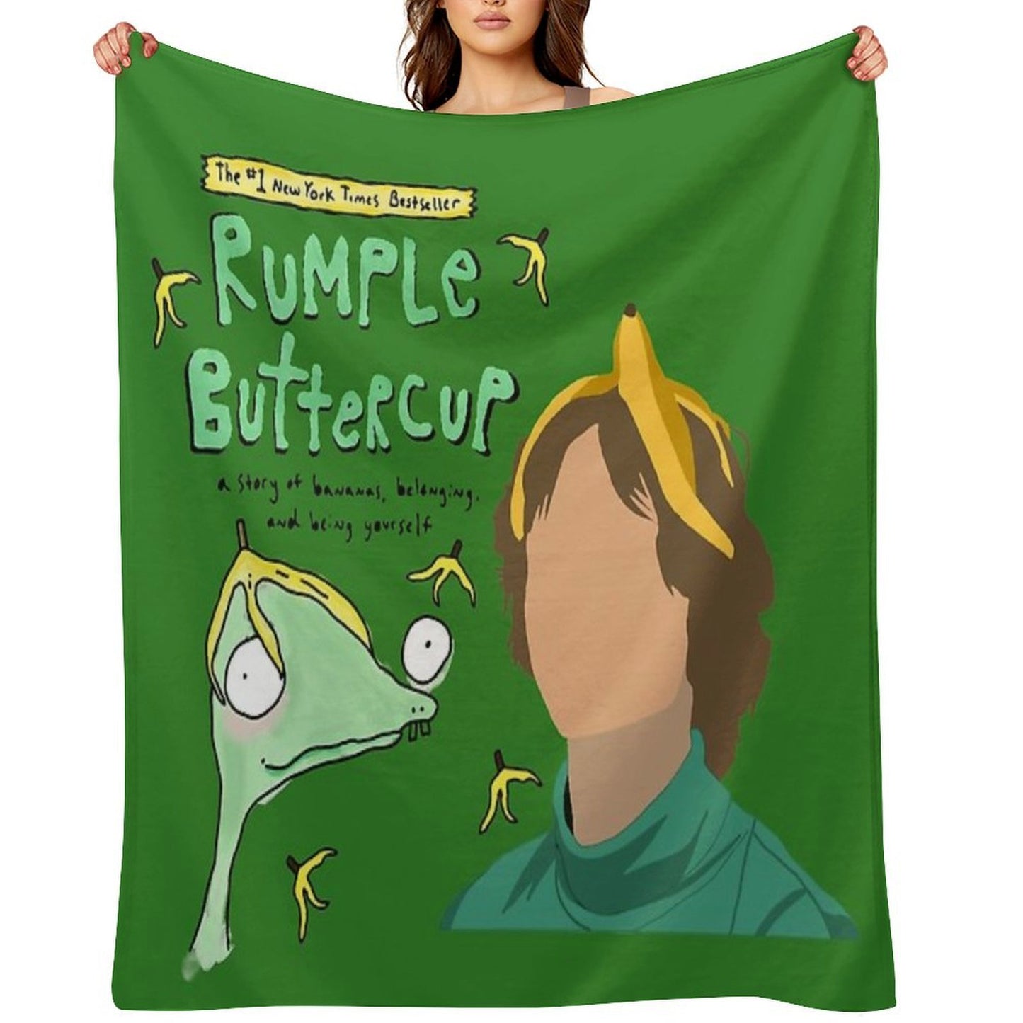 Matthew Gray Gubler (Rumple Buttercup) Plush Throw Blanket