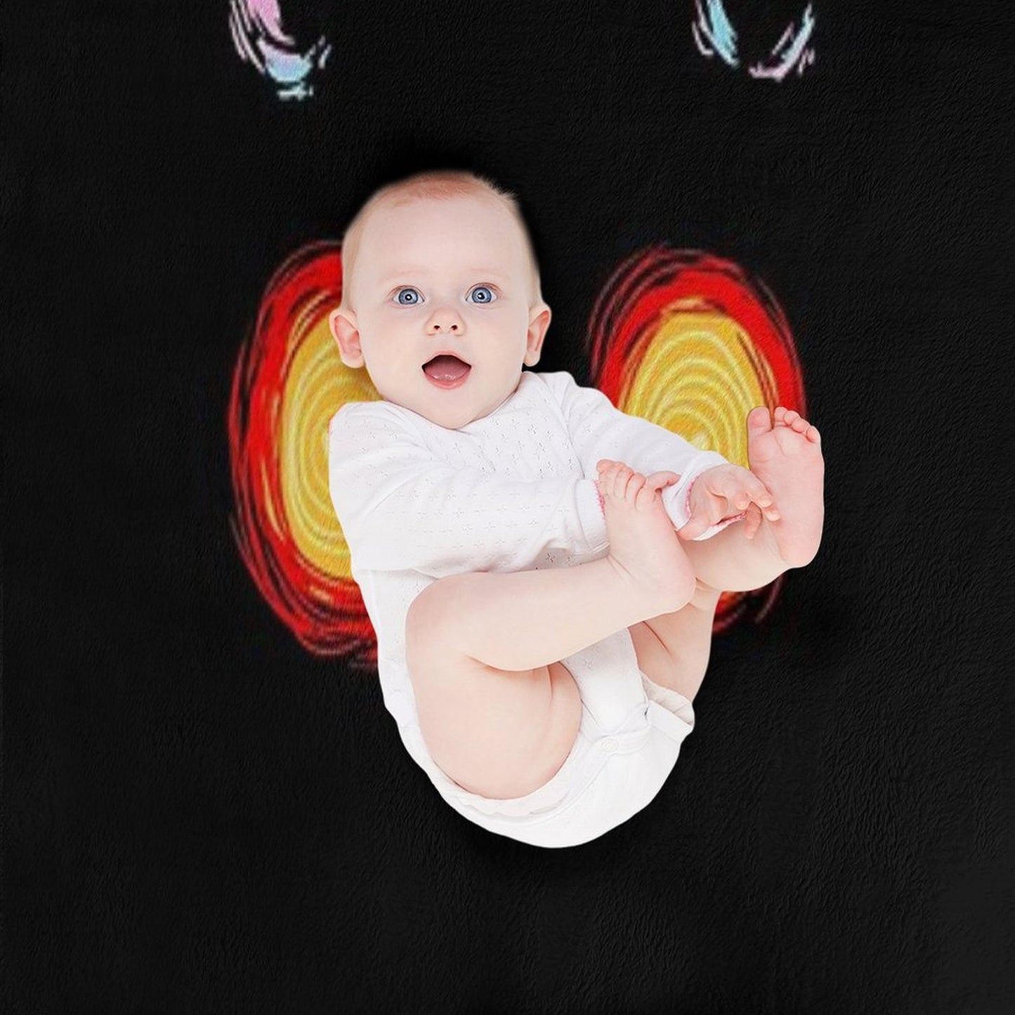 DD Machine-washable Throw Blanket