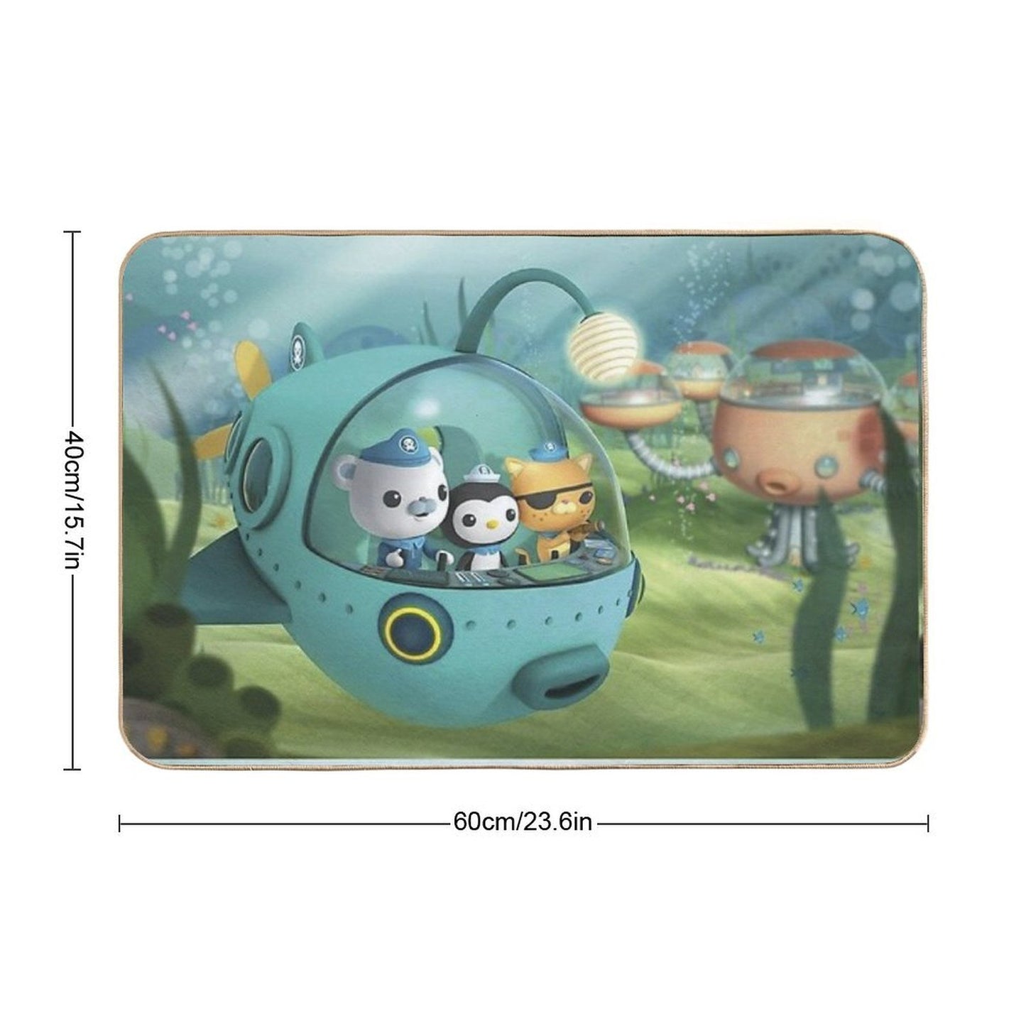 Octonauts Toxin-Free Bath Mat