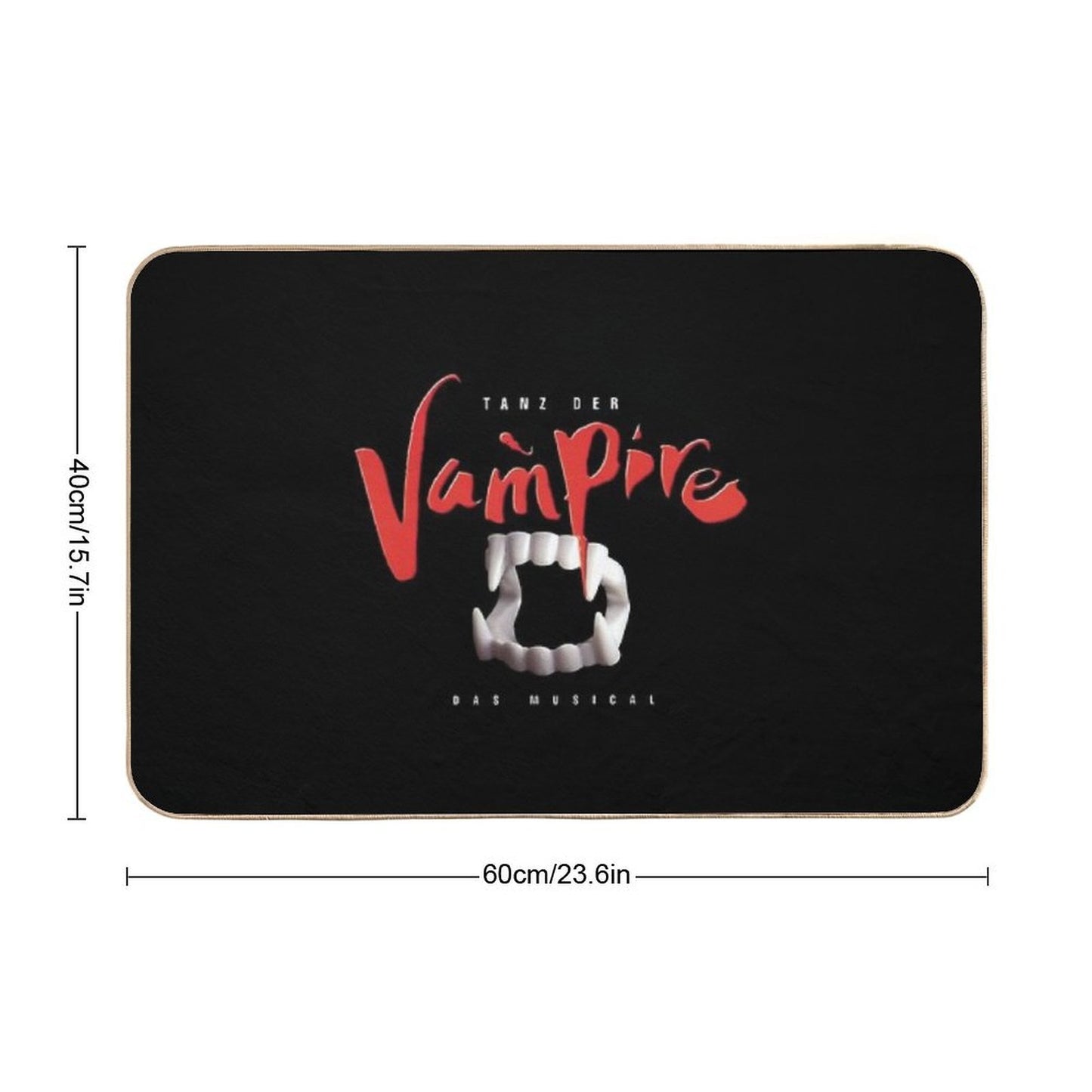 Tanz Der Vampire Absorbent Bath Mat