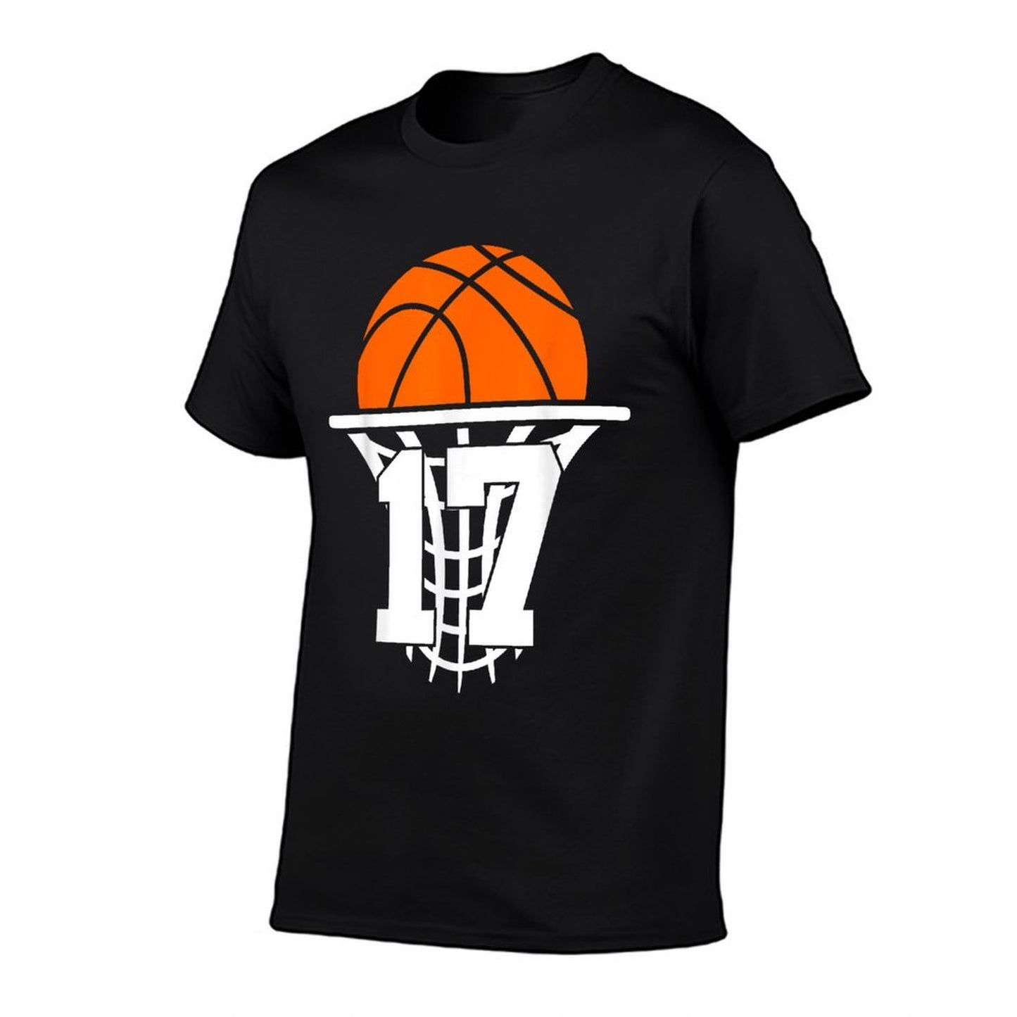 17 YEARS BASKETBALL 17TH BIRTHDAY Easy-care T-Shirt
