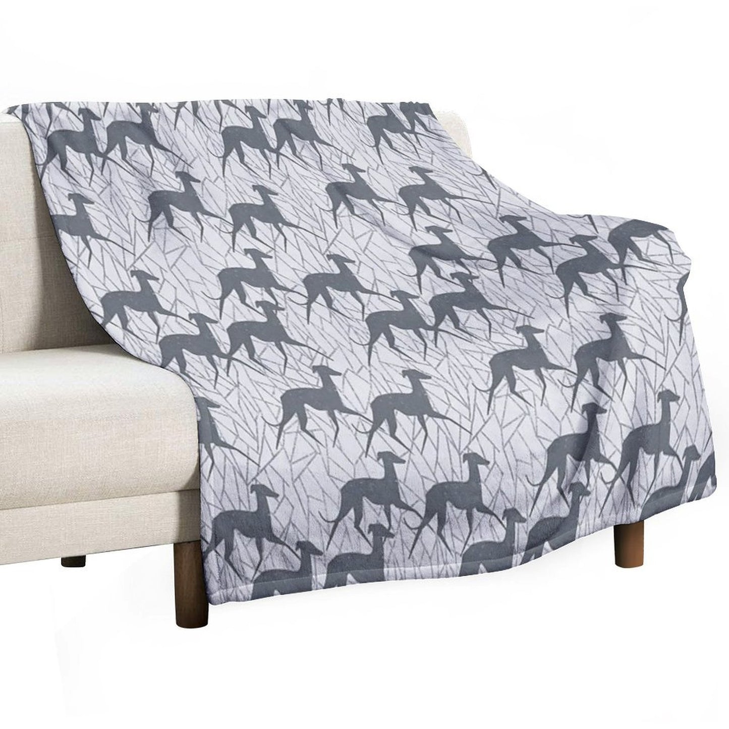 Italian Greyhounds Shrink-resistant Throw Blanket